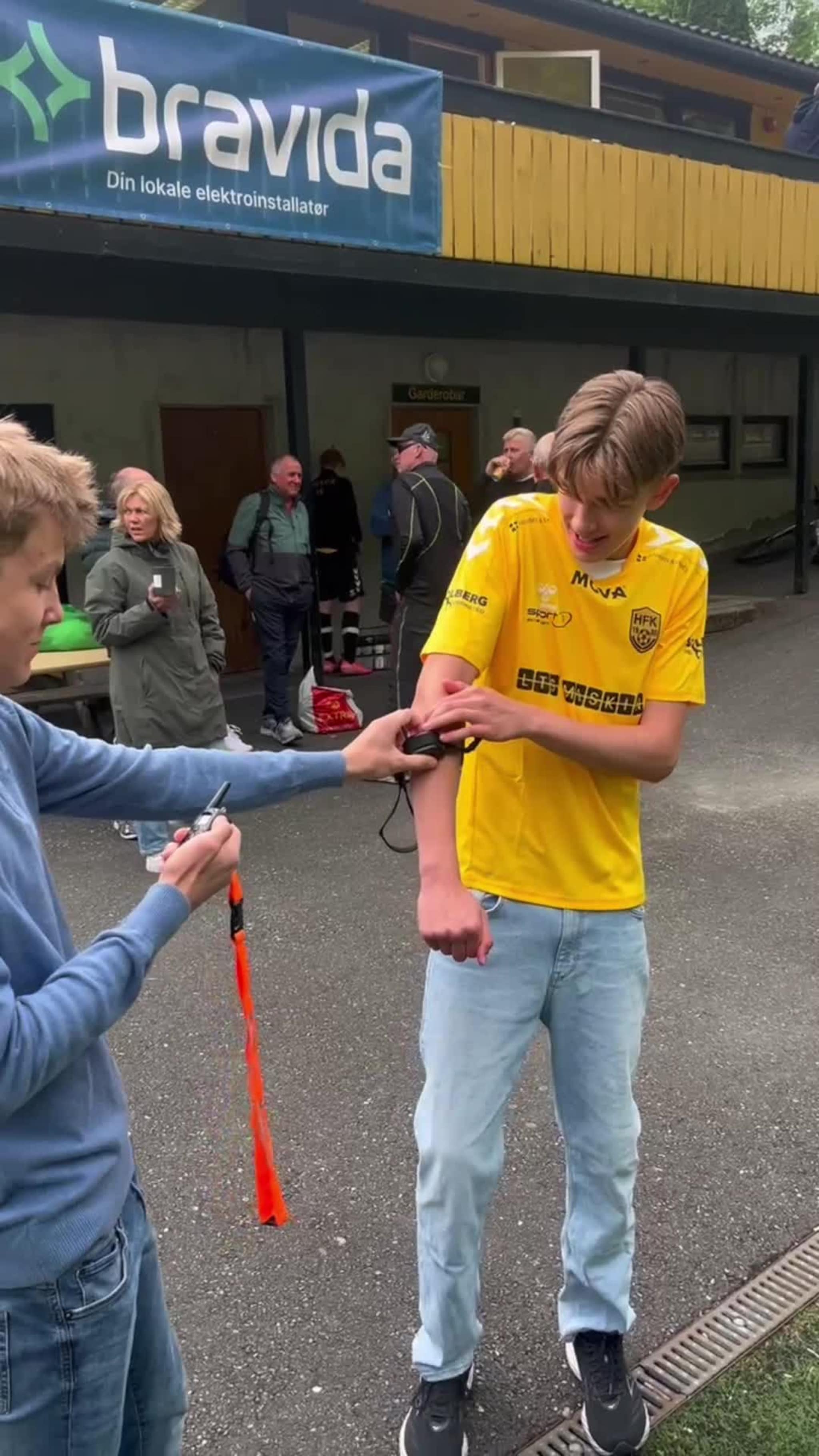 Ungdommane toler ein støyt