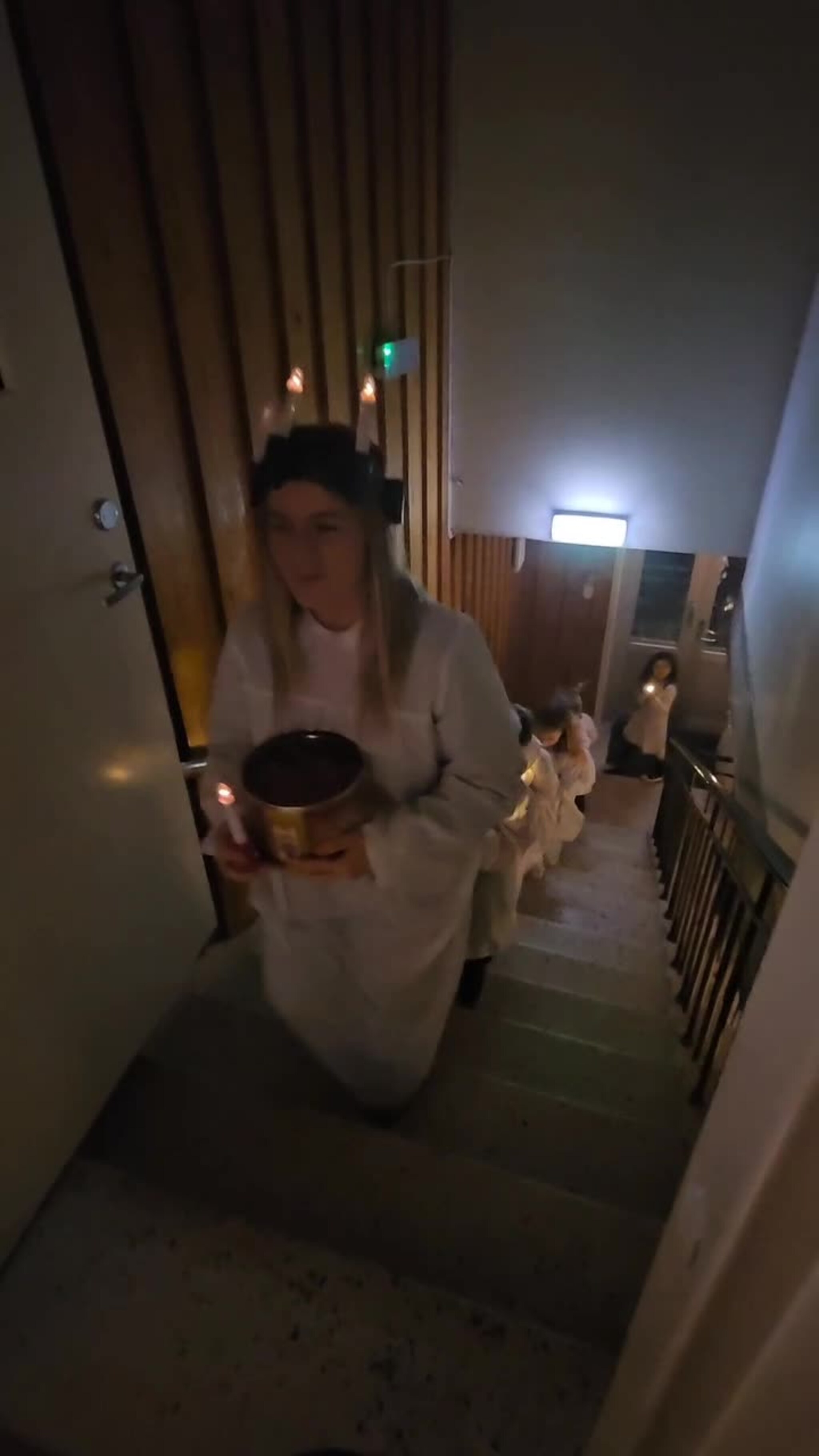 Luciatoget på Garnes skule