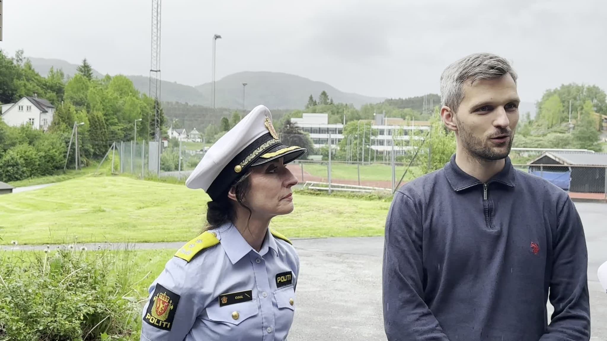 Intervju med politimeister Ane Kvaal og ordførar Alexander Thunestvedt