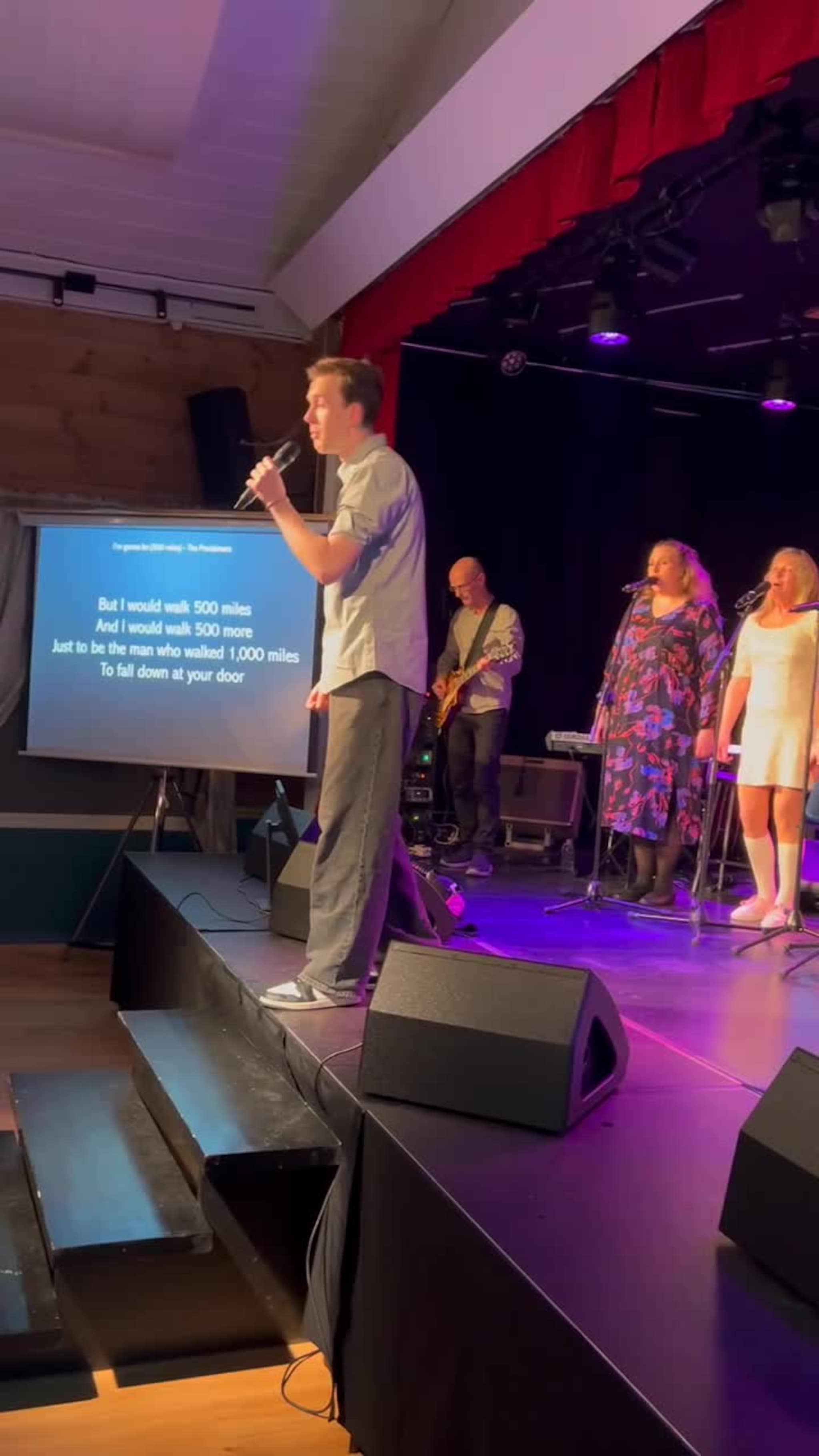 I would walk 500 miles...