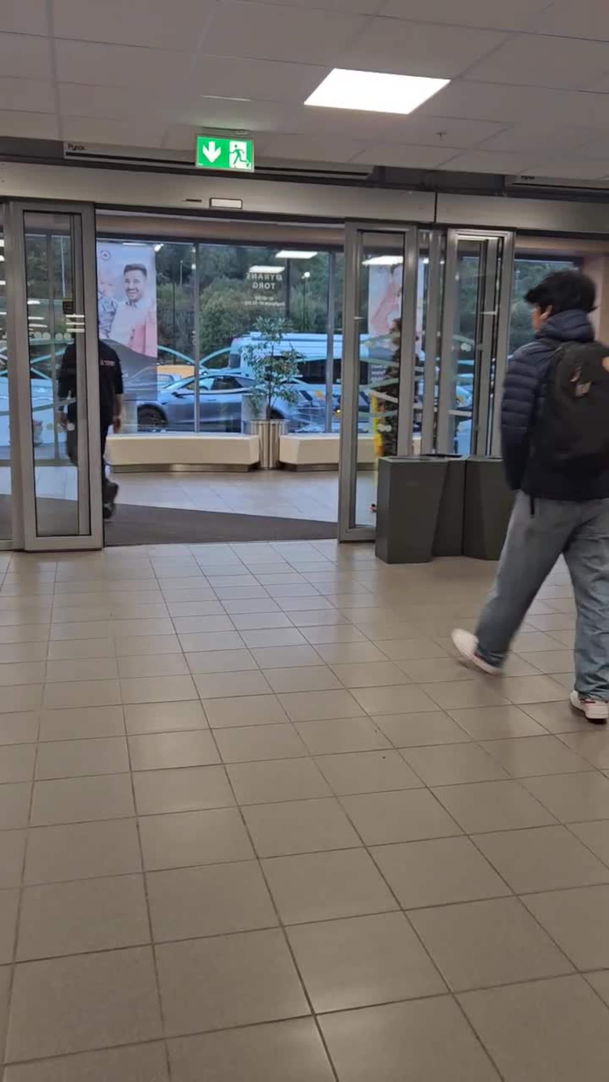 Brannalarm på Øyrane torg