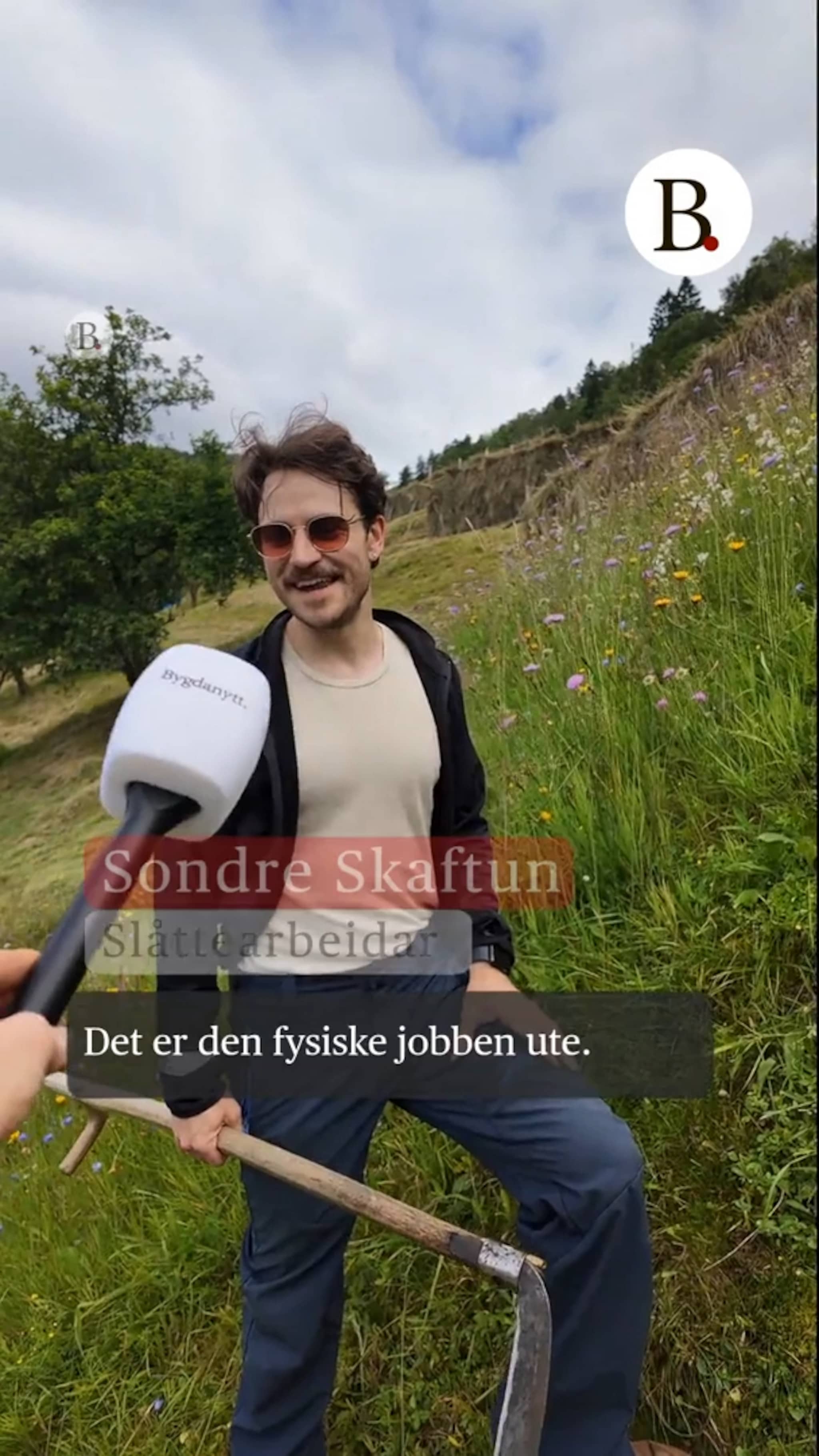 Kva er det kjekkaste med slåtten?