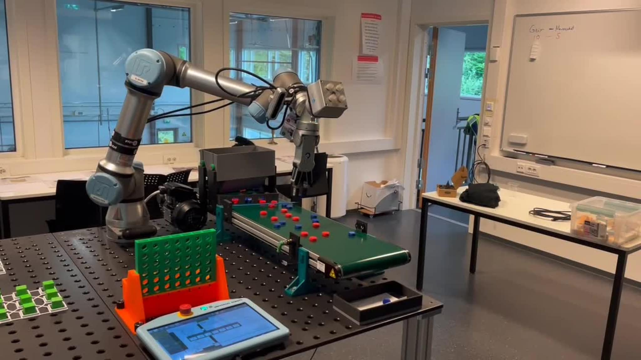 Roboten Geir i aksjon