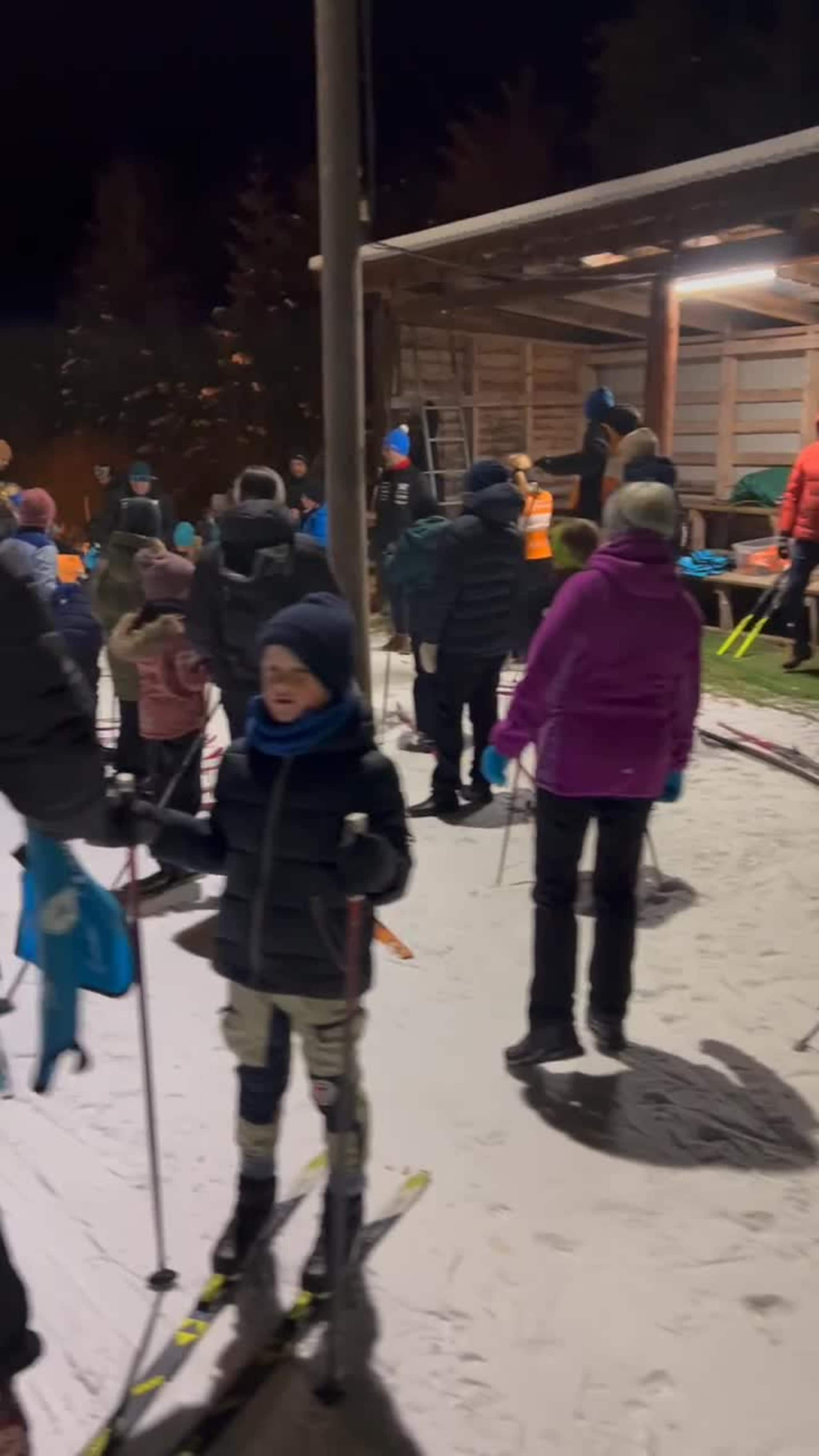 Skirenn på Rolland i 13 minusgrader