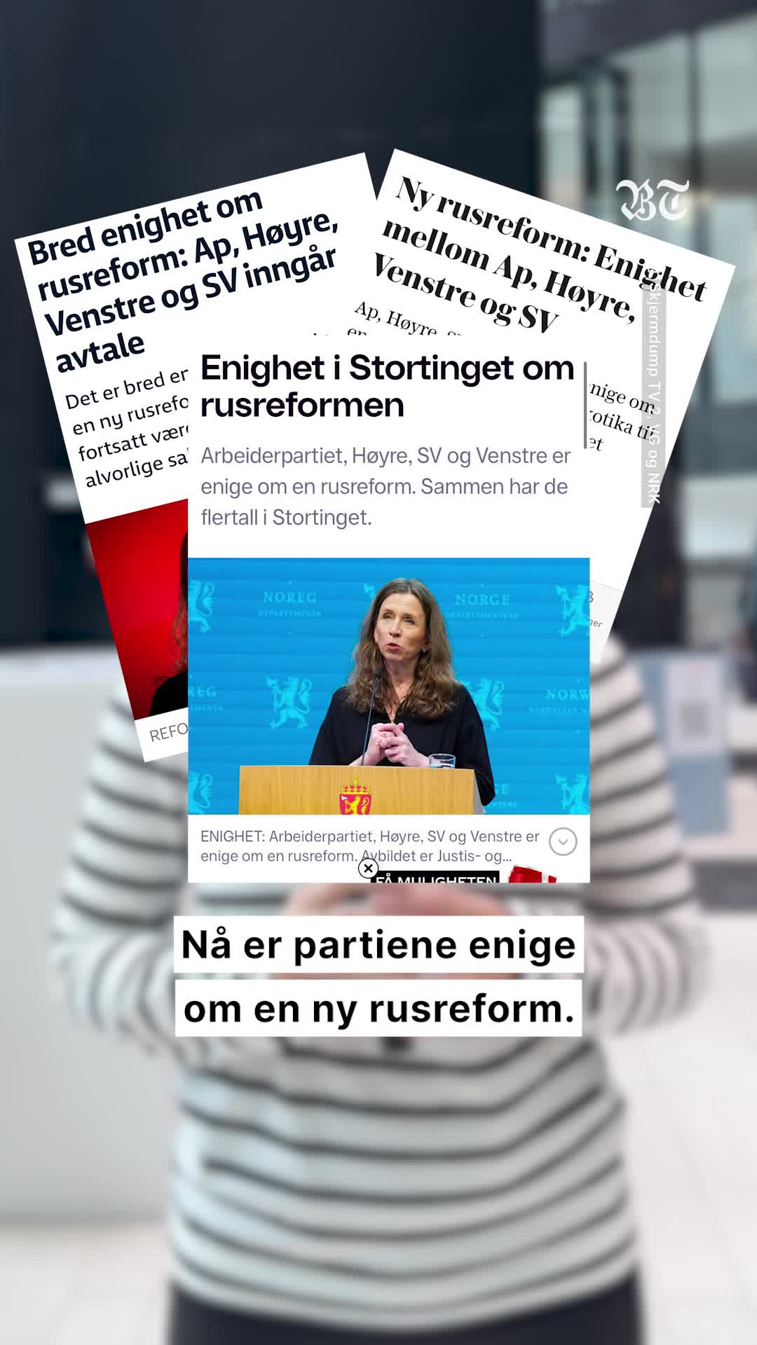 Forhåndsvisning av – Nå kommer det ikke på rullebladet ditt