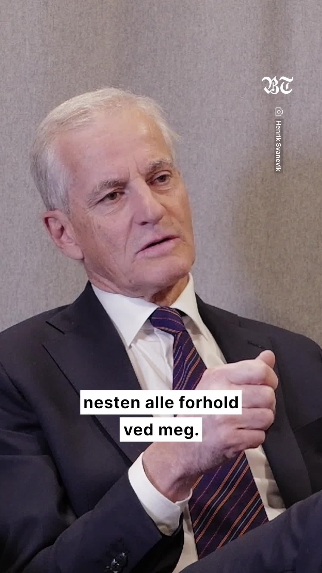 Forhåndsvisning av Støre om media