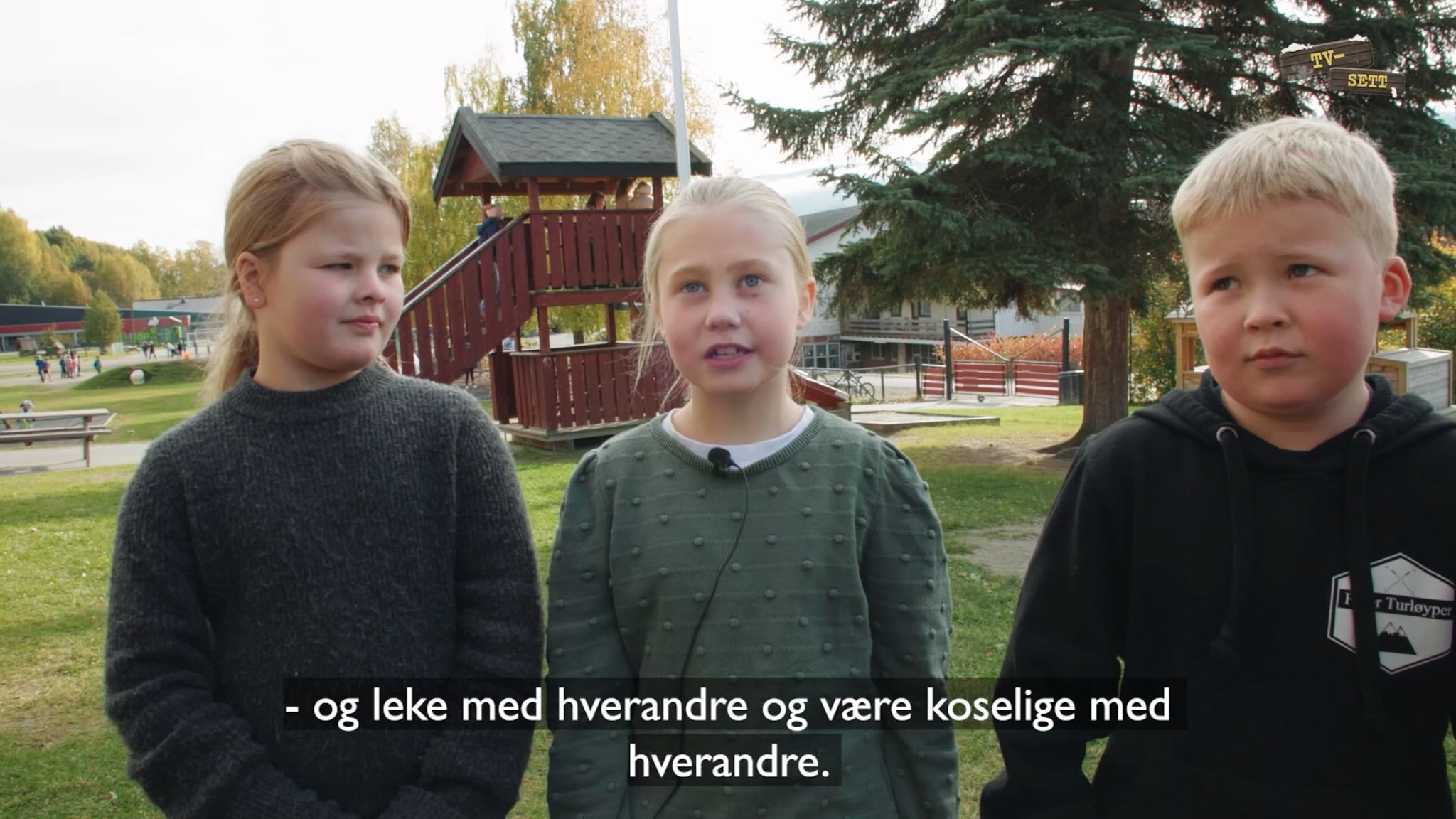TV-Sett: Hanna (11) om vennskapsuka: - Det er viktig å si hei til hverandre