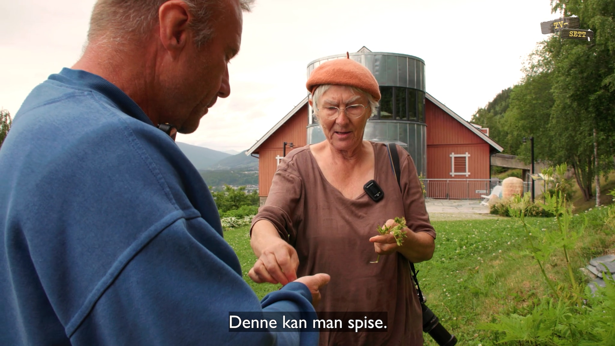 Her får de smake på plantene på Prestegarden: - Det var ikke godt