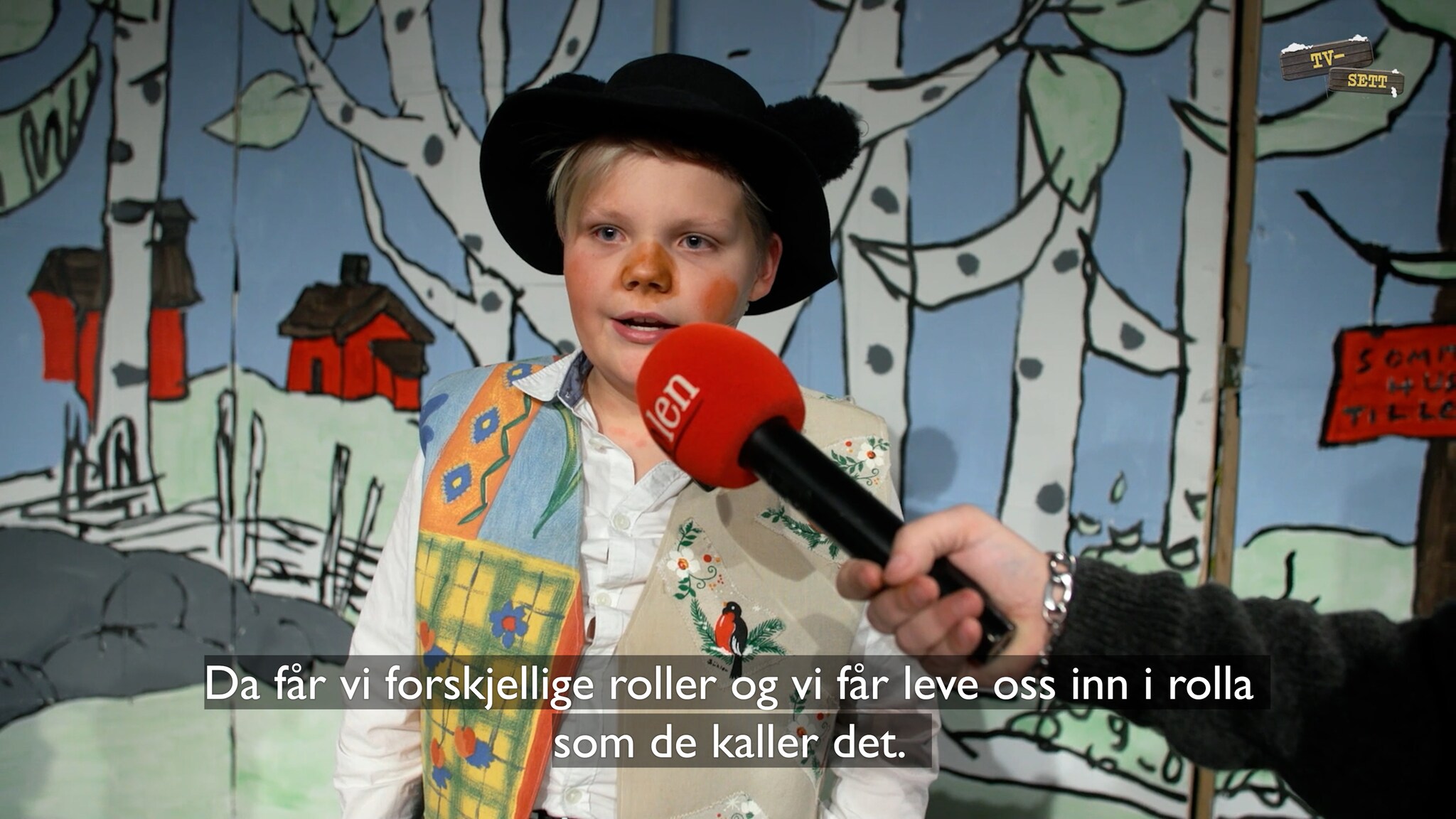 Her øver de til premieren: - Jeg synes det er kult at vi tør å spille detta
