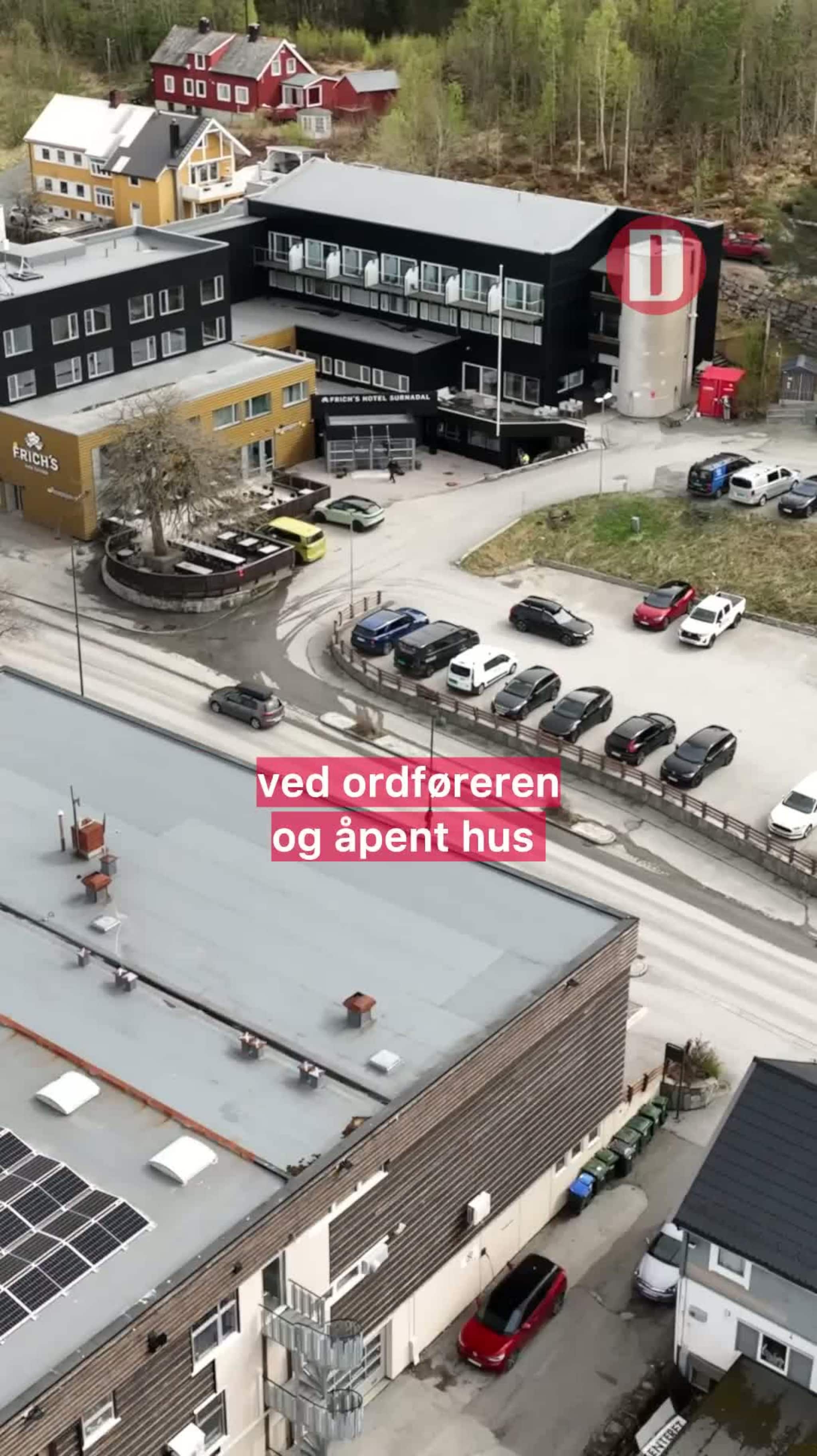 Bli med Driva inn på det nye hotellet