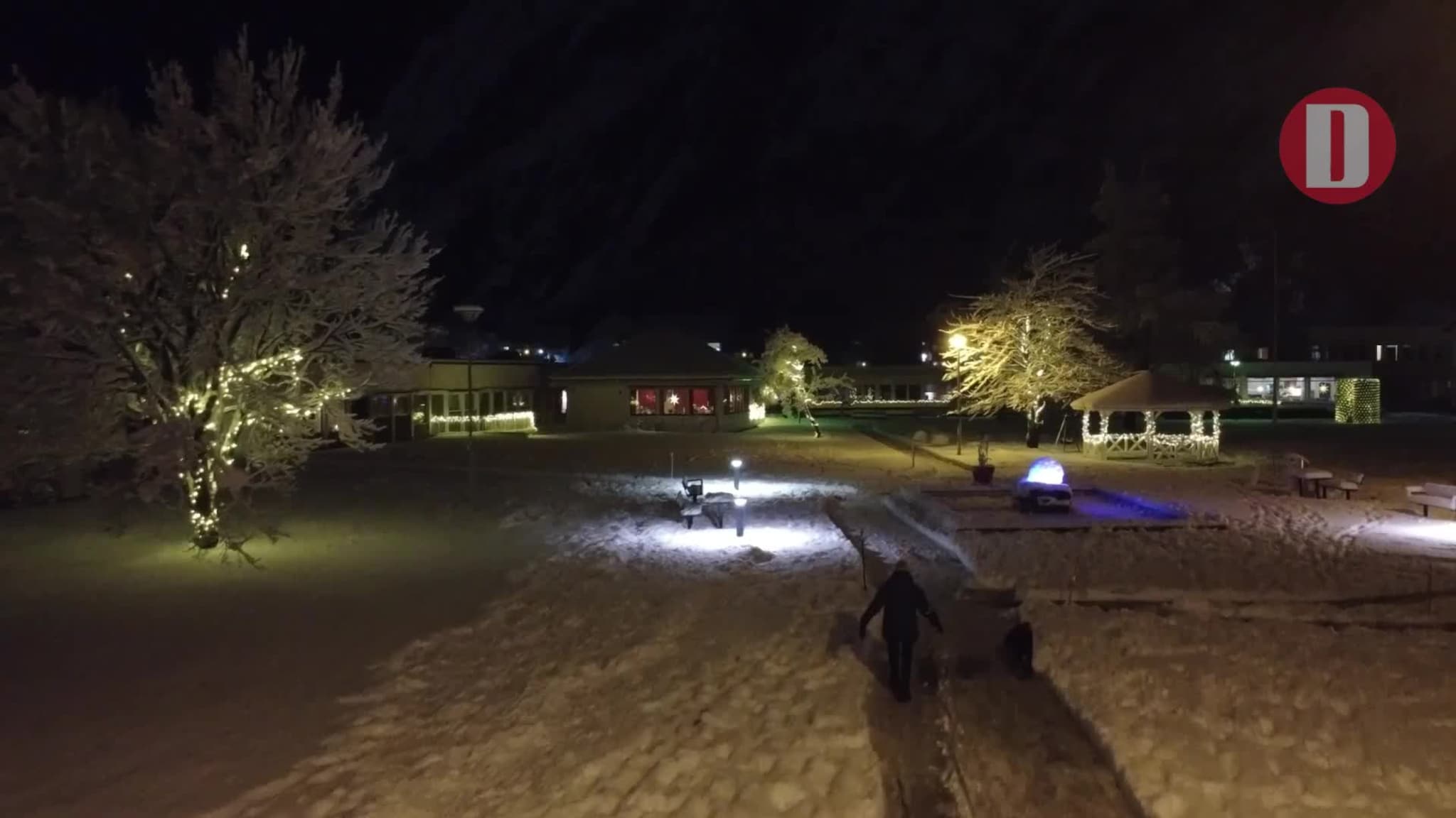 Snøeventyr i Helsetunparken