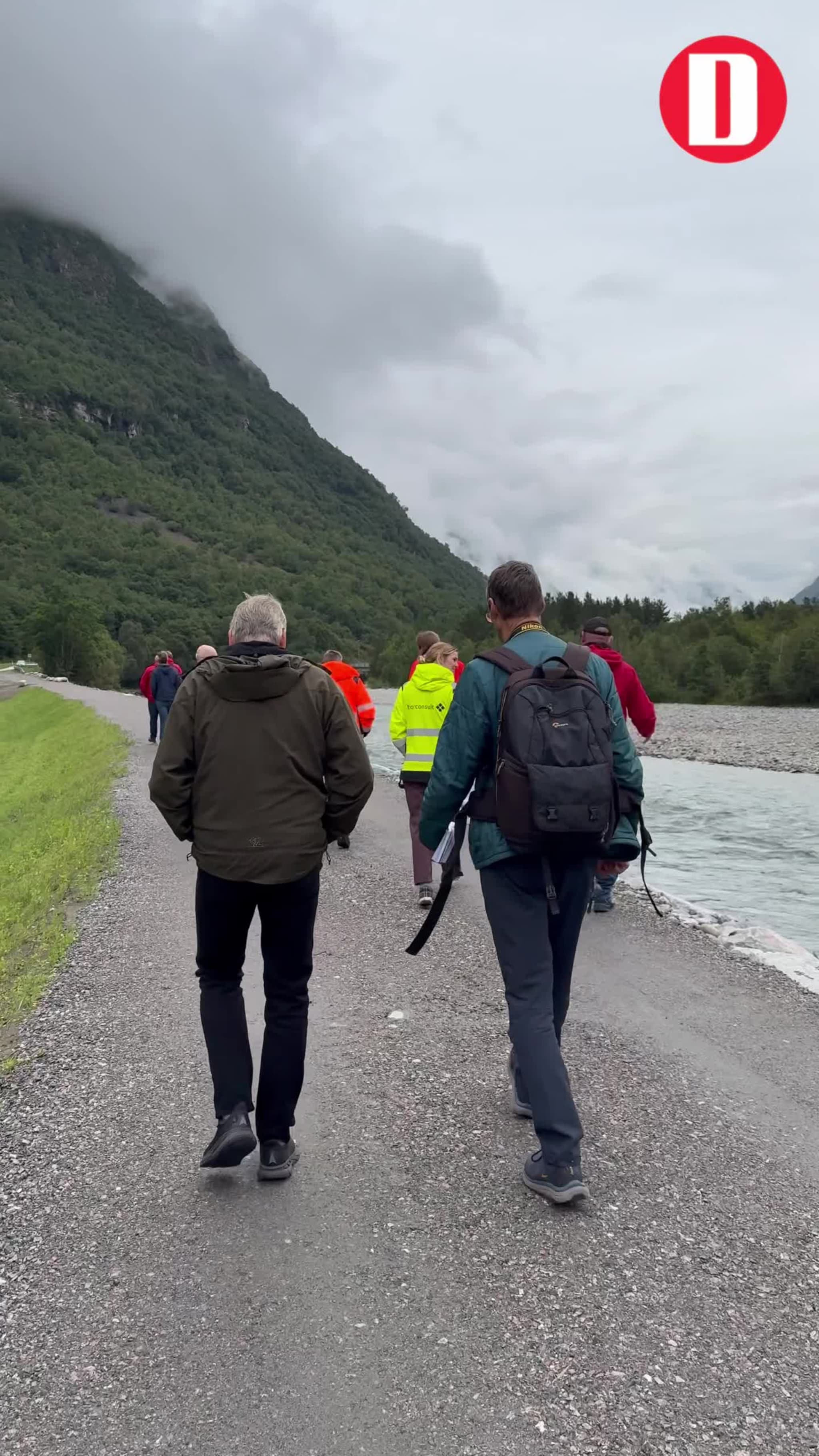 Ny flomsikring verner boligfelt mot Driva