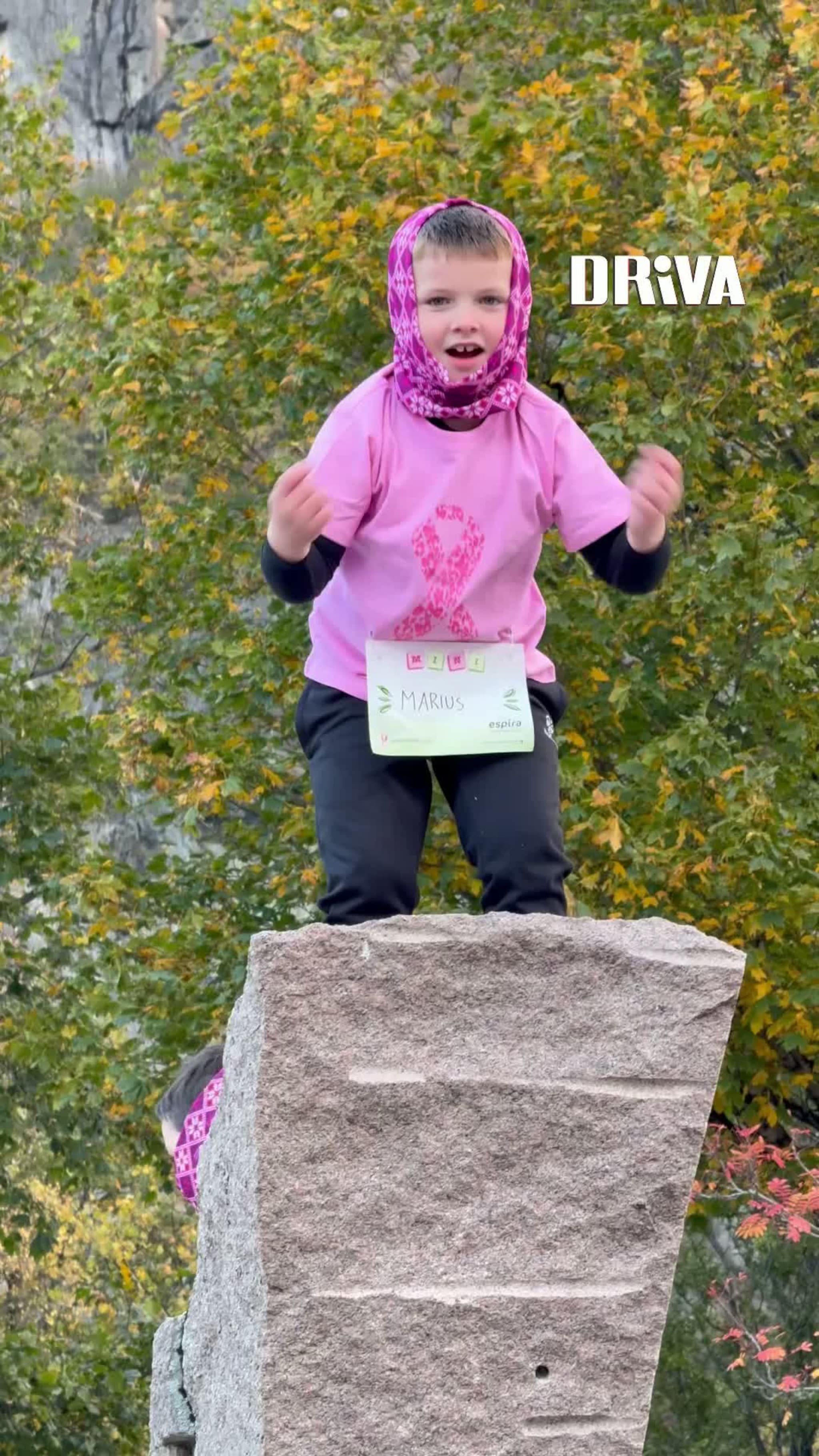 Rosa sløyfe-løpet på Sunndalsøra