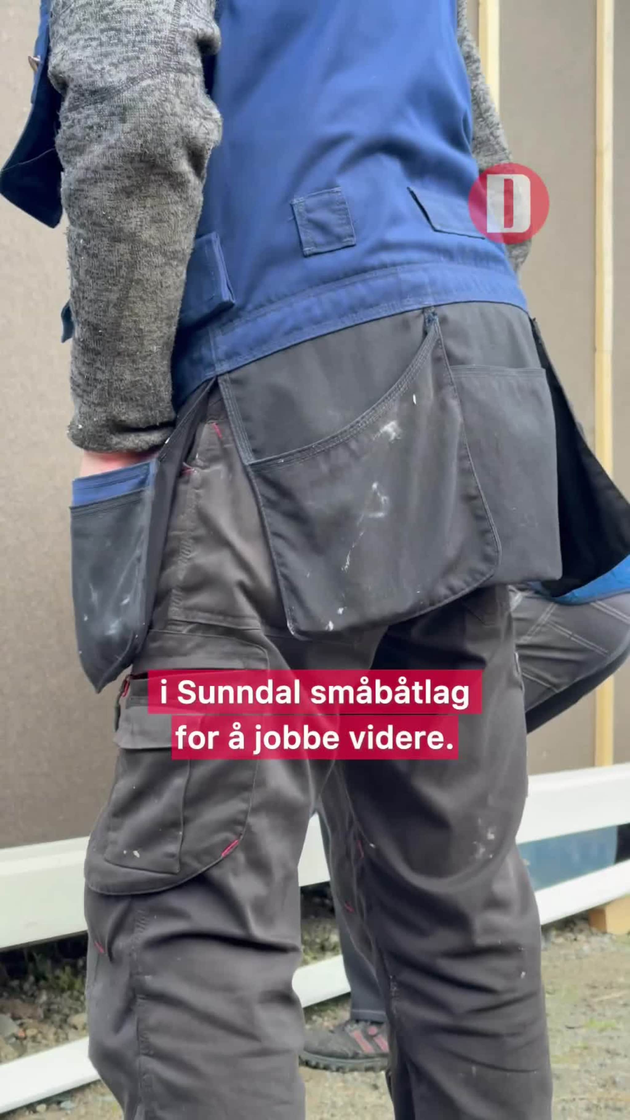 Badstua ved småbåthavna tar form