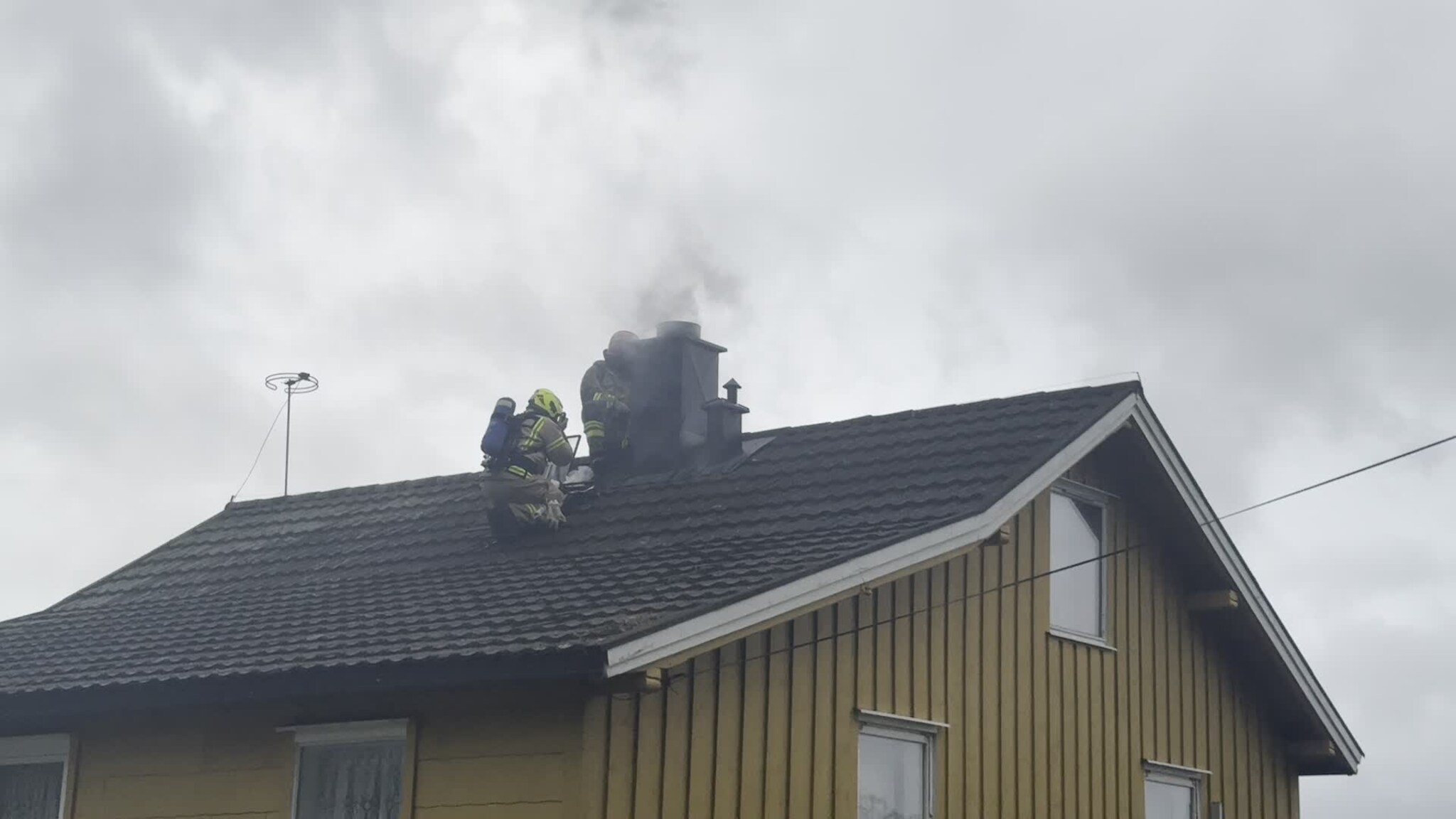 Pipebrann på Kvanne 28. april