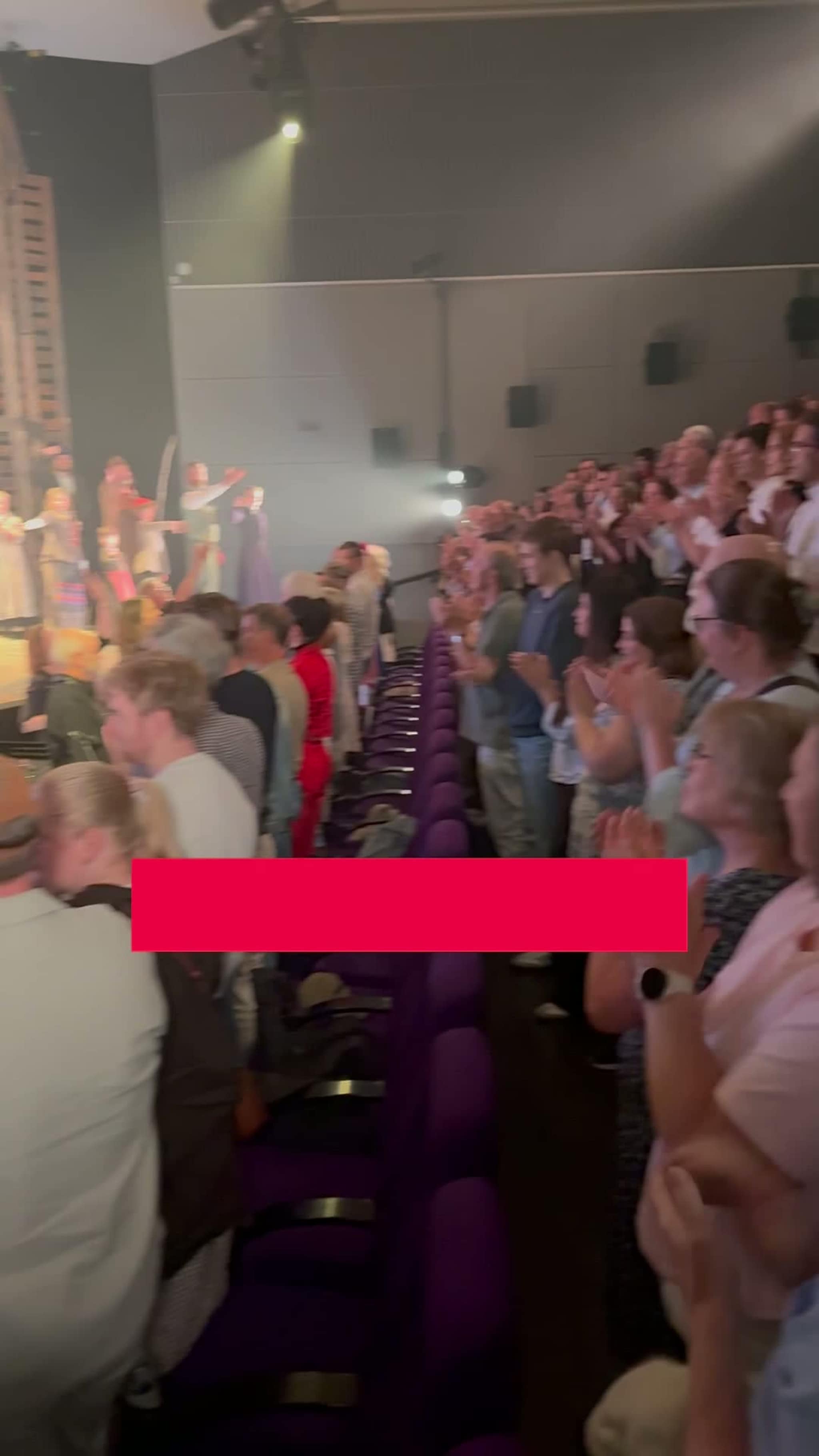 Pål ble hedret på scenen