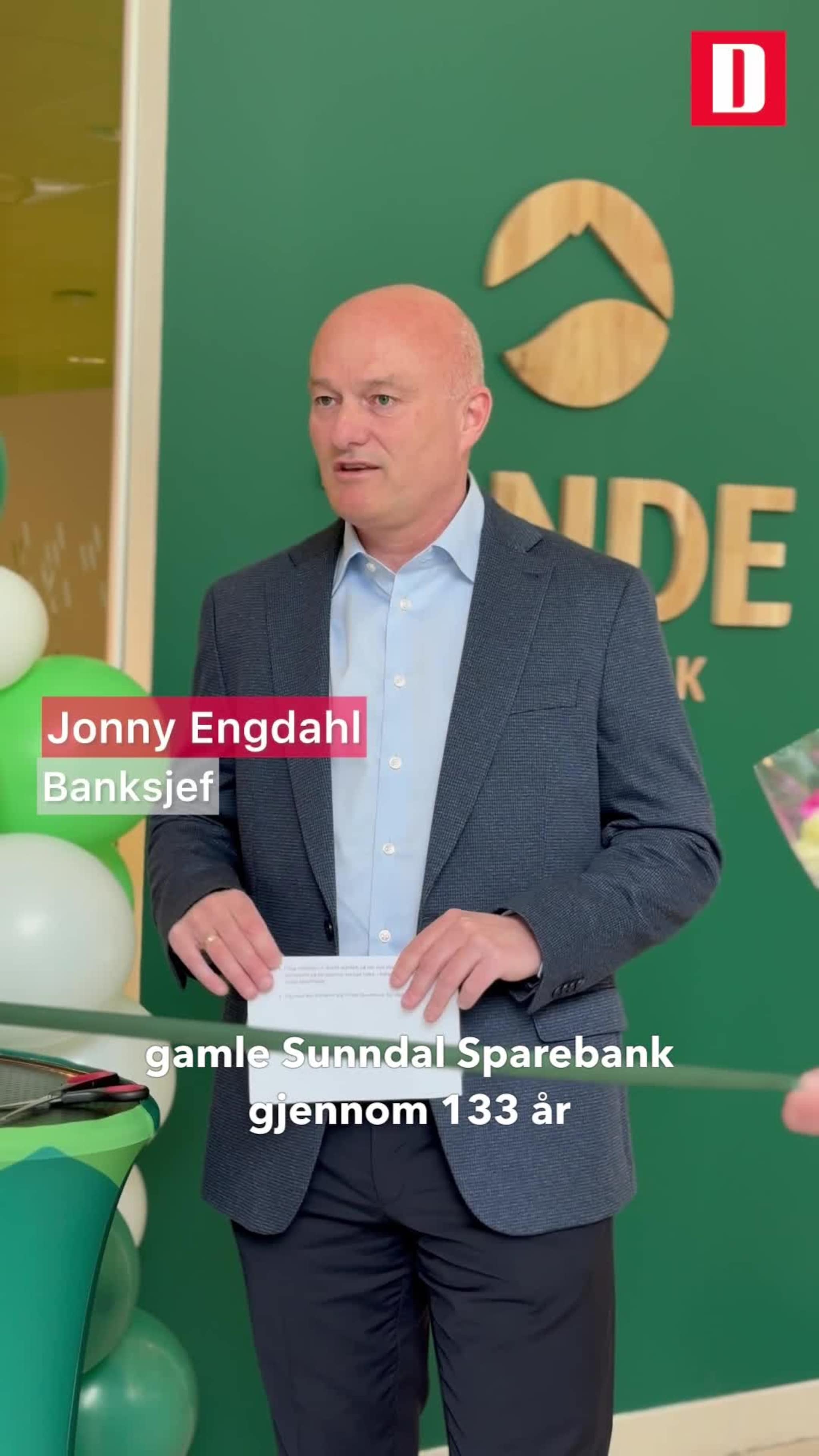Åpning av Tinde Sparebank