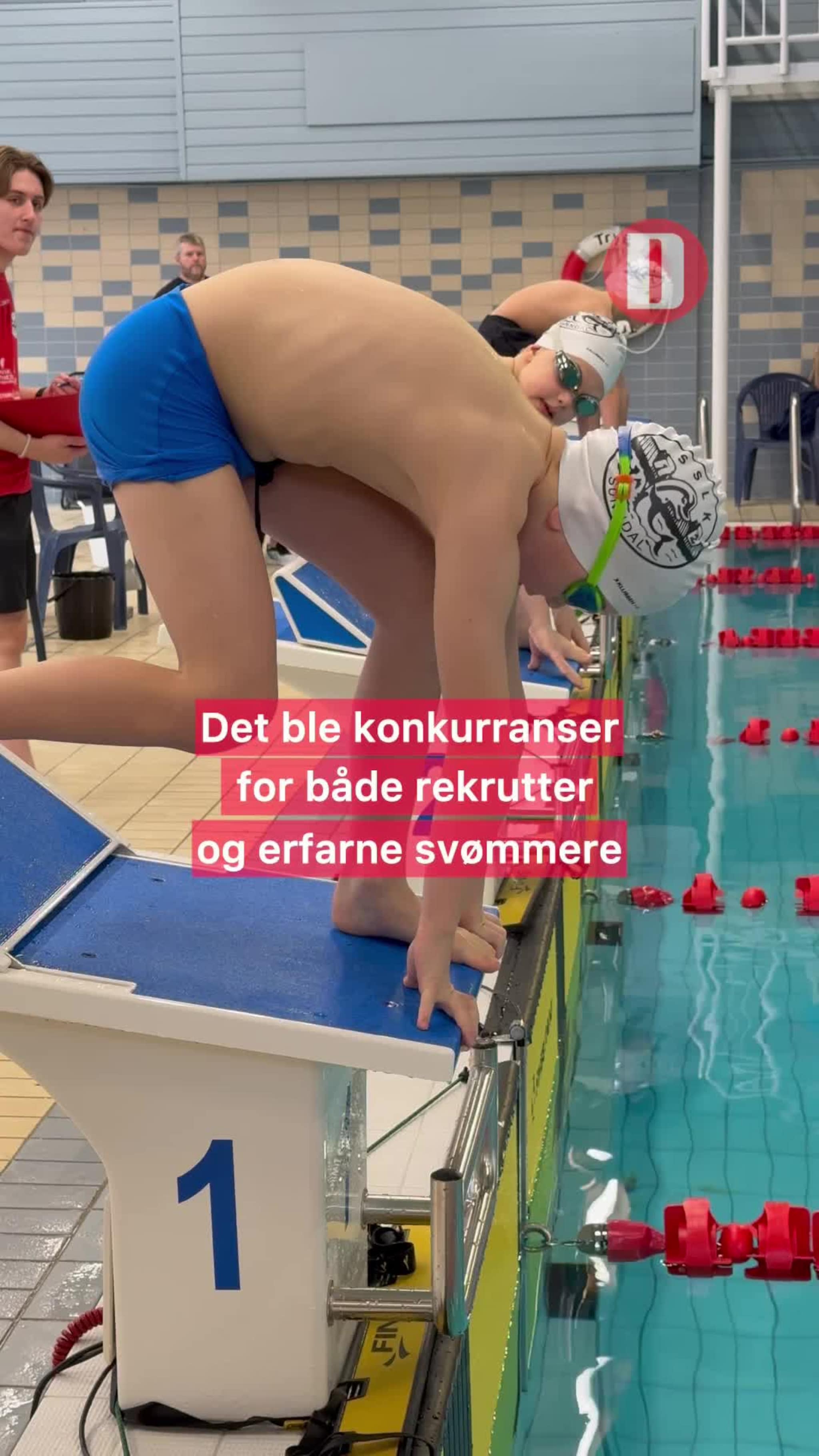 Svømmestevnet i Sunndal samlet 48 svømmere fra sju klubber.