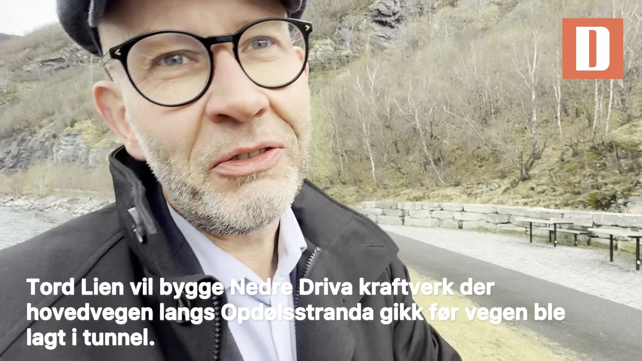 Tord Lien fra TrønderEnergi vil bygge Nedre Driva kraftverk