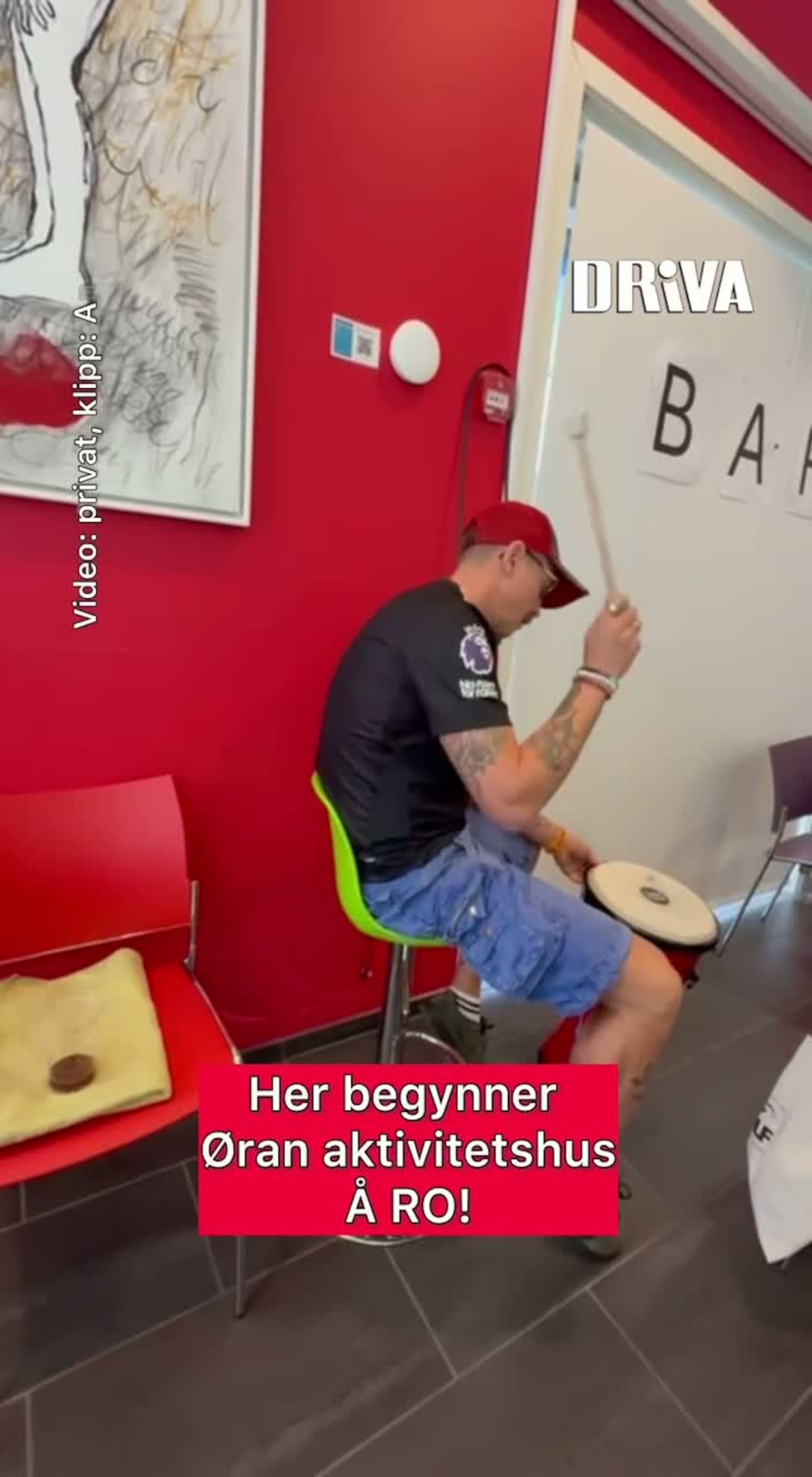 Her begynner Øran Aktivitetshus  å RO!