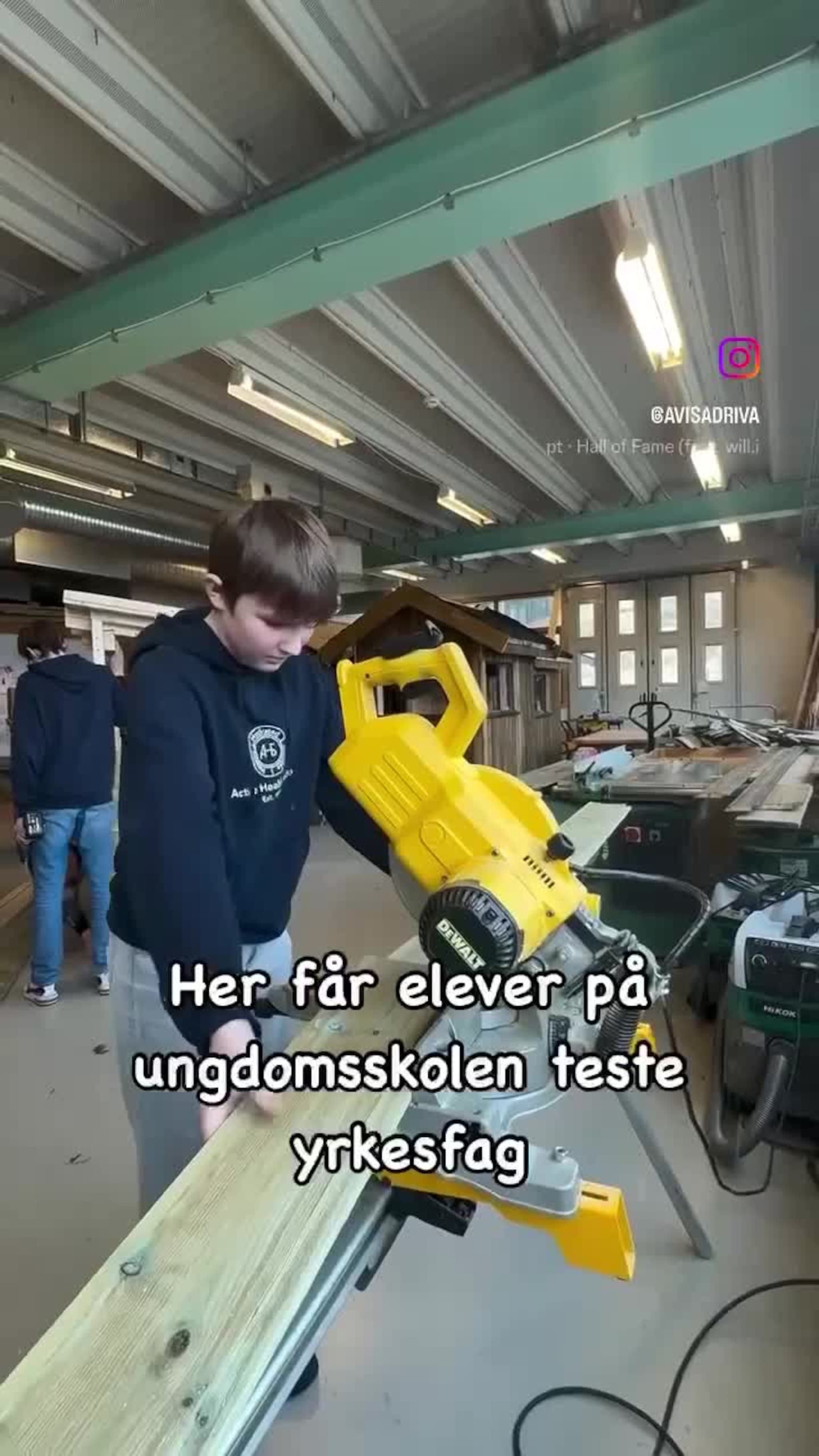 Elever fra ungdomsskolen får teste yrkesfag
