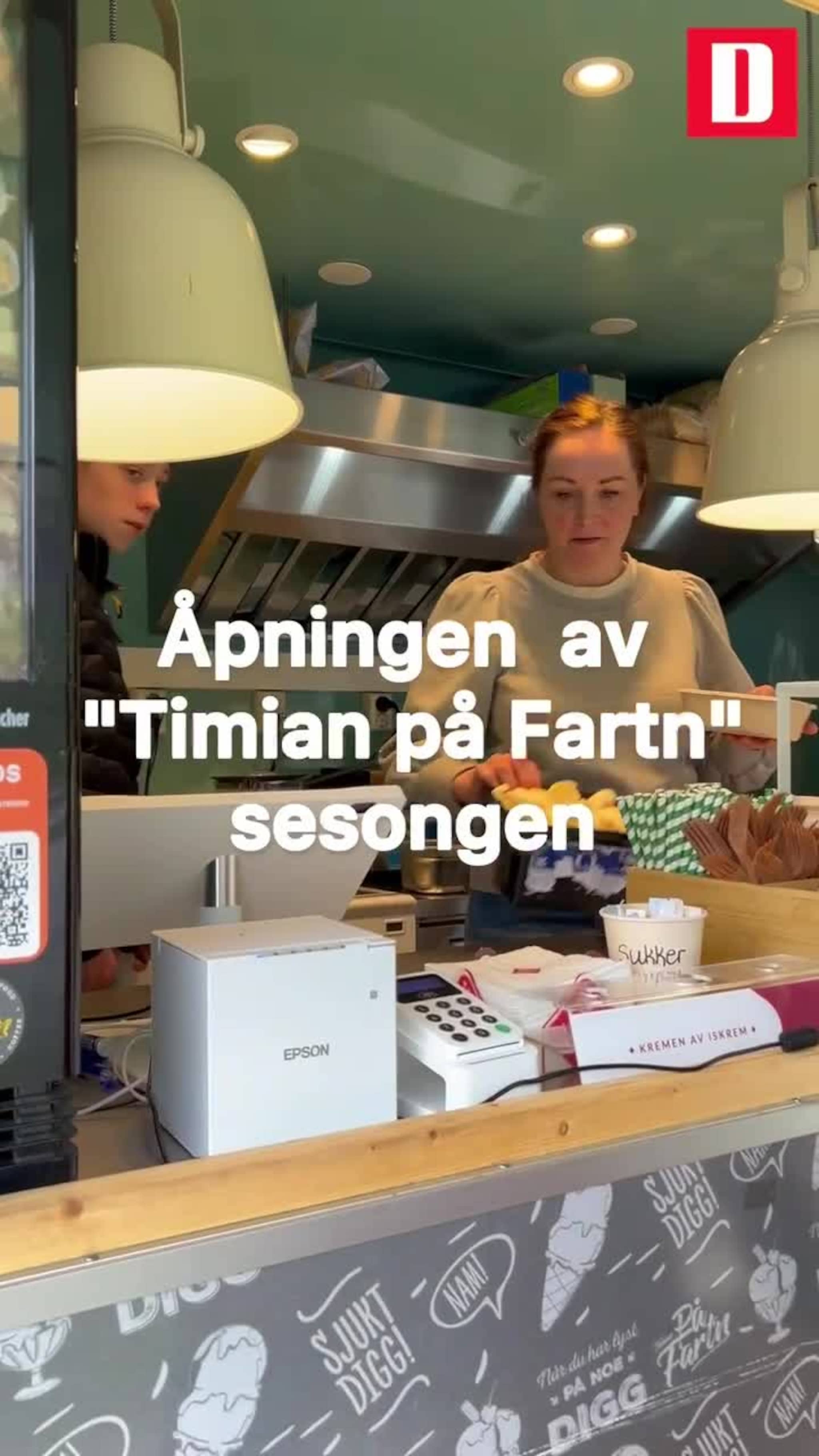 Åpnet sesongen