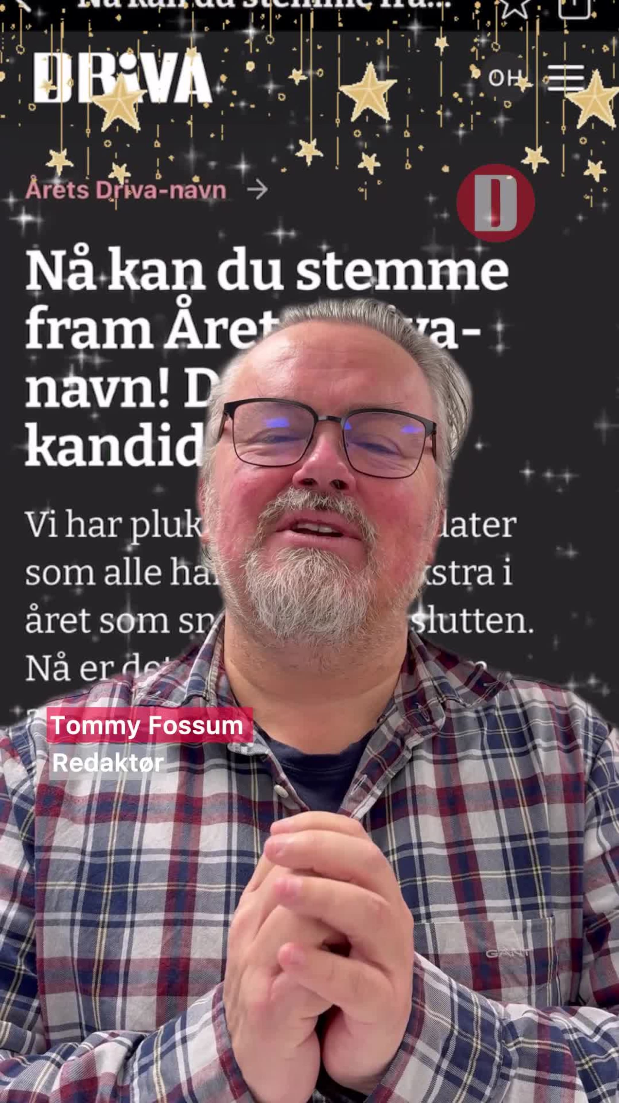 Stem på Årets Driva-navn!