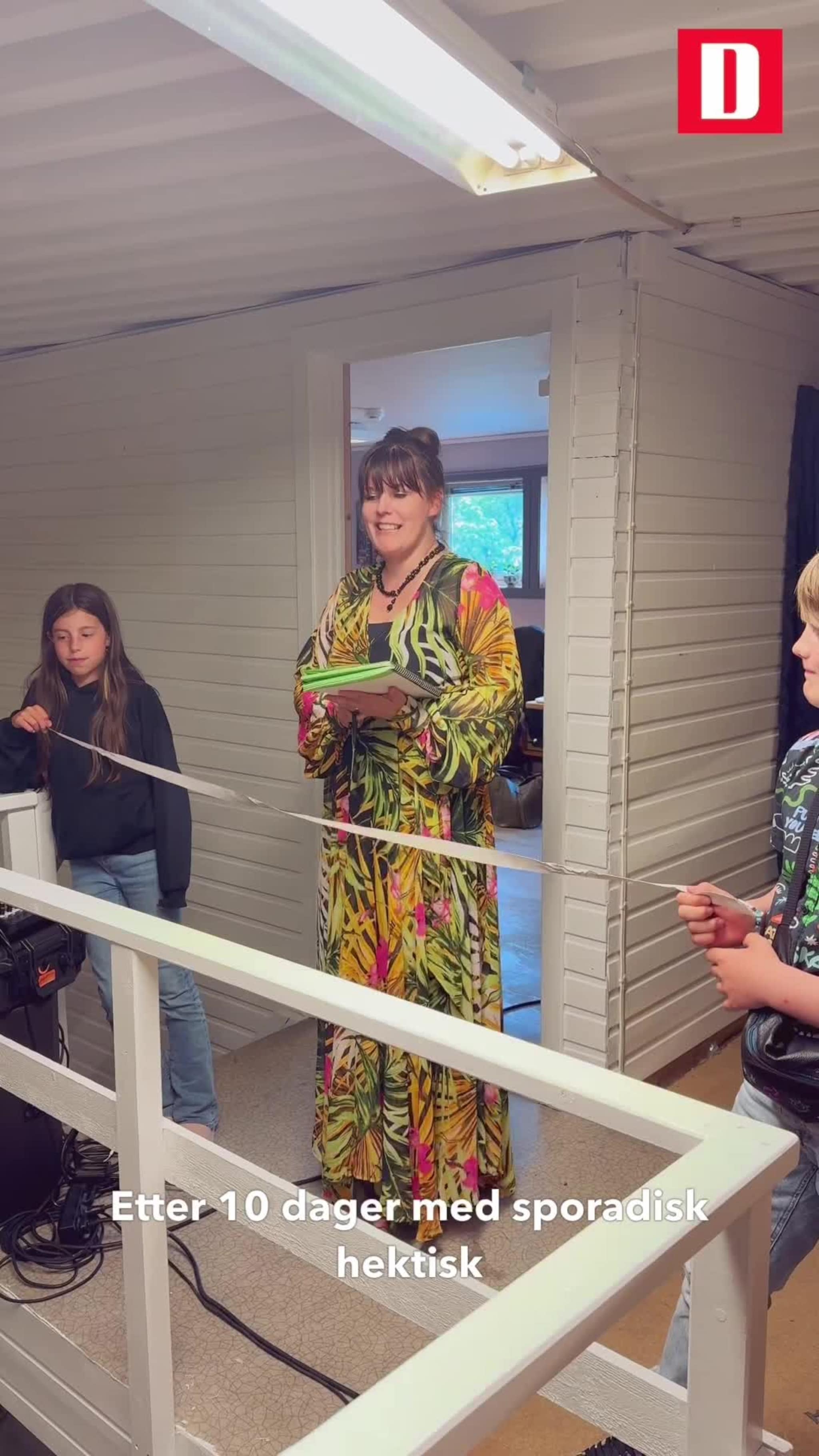 Med kunst, klær, bakst og kreative innslag åpnet «Huset med de rare i» pop up-butikk i Nordmørsvegen