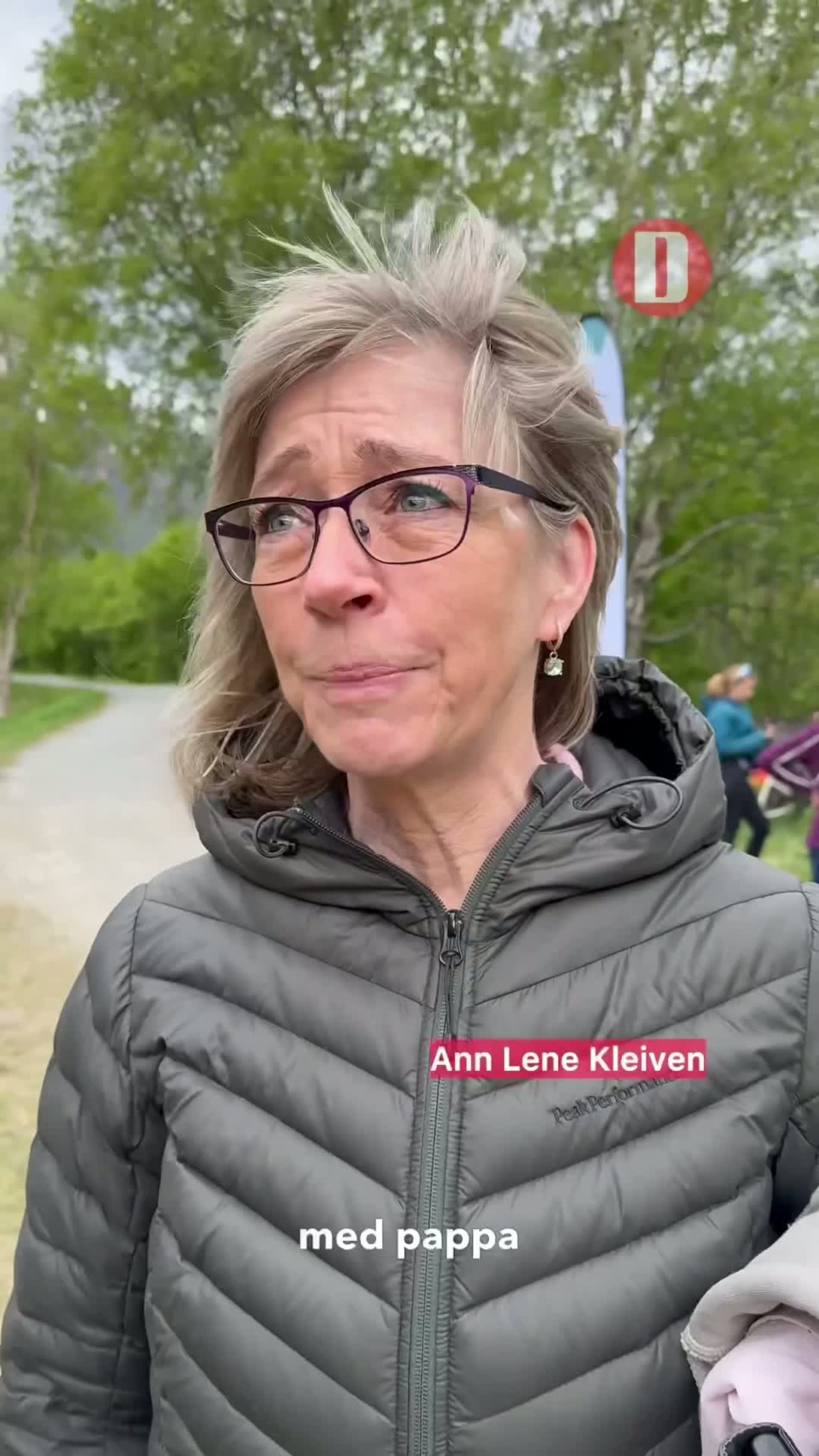 Tok mila sammen med pappa