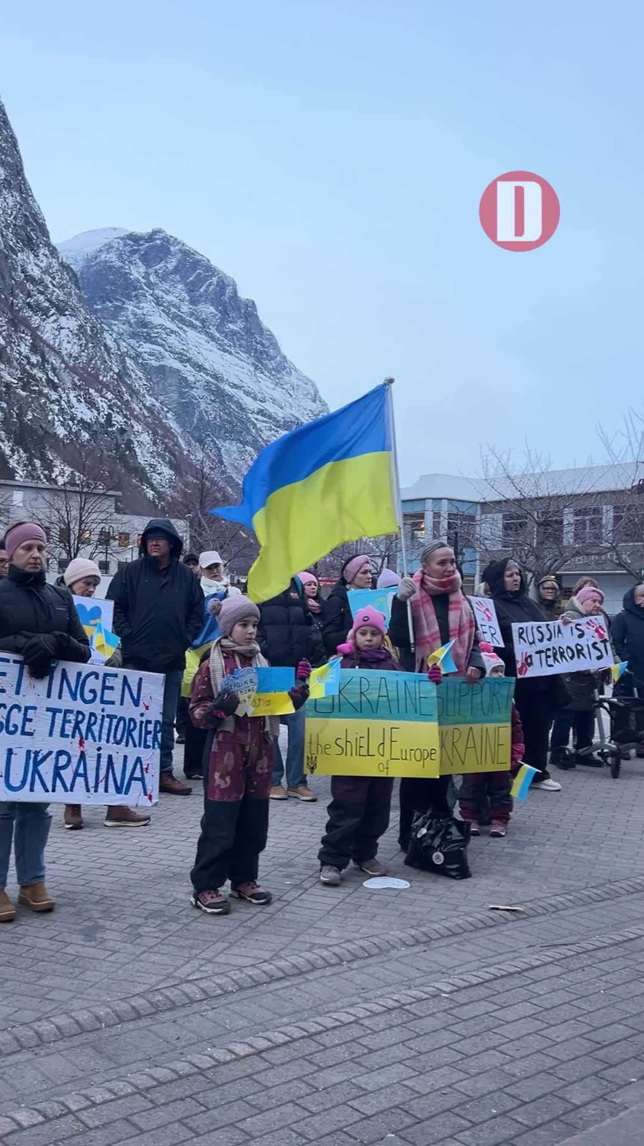 Markering for Ukraina 2026