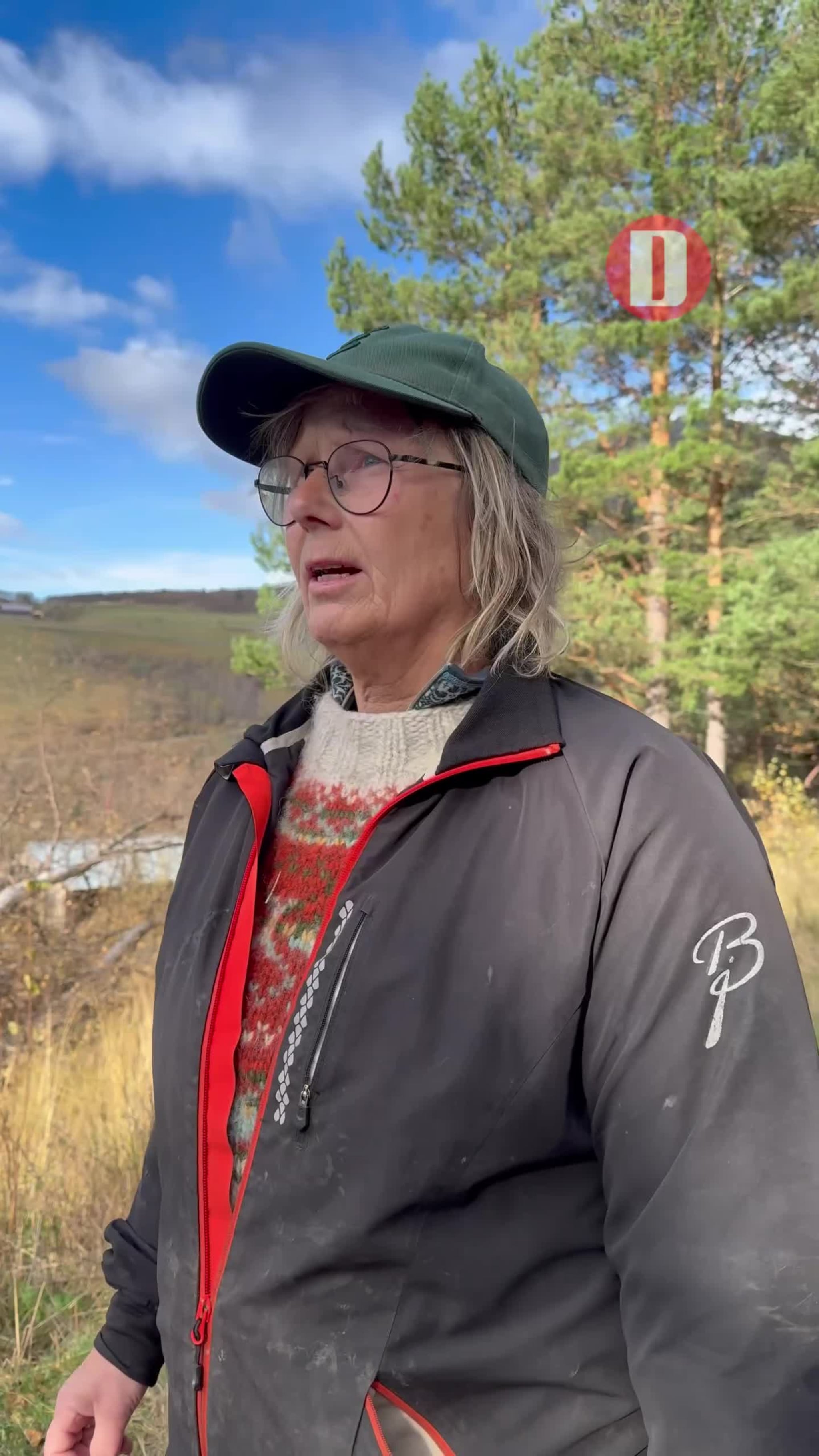 På Jenstad på Gjøra er det enorme ødeleggelser etter ekstremværet Amy.