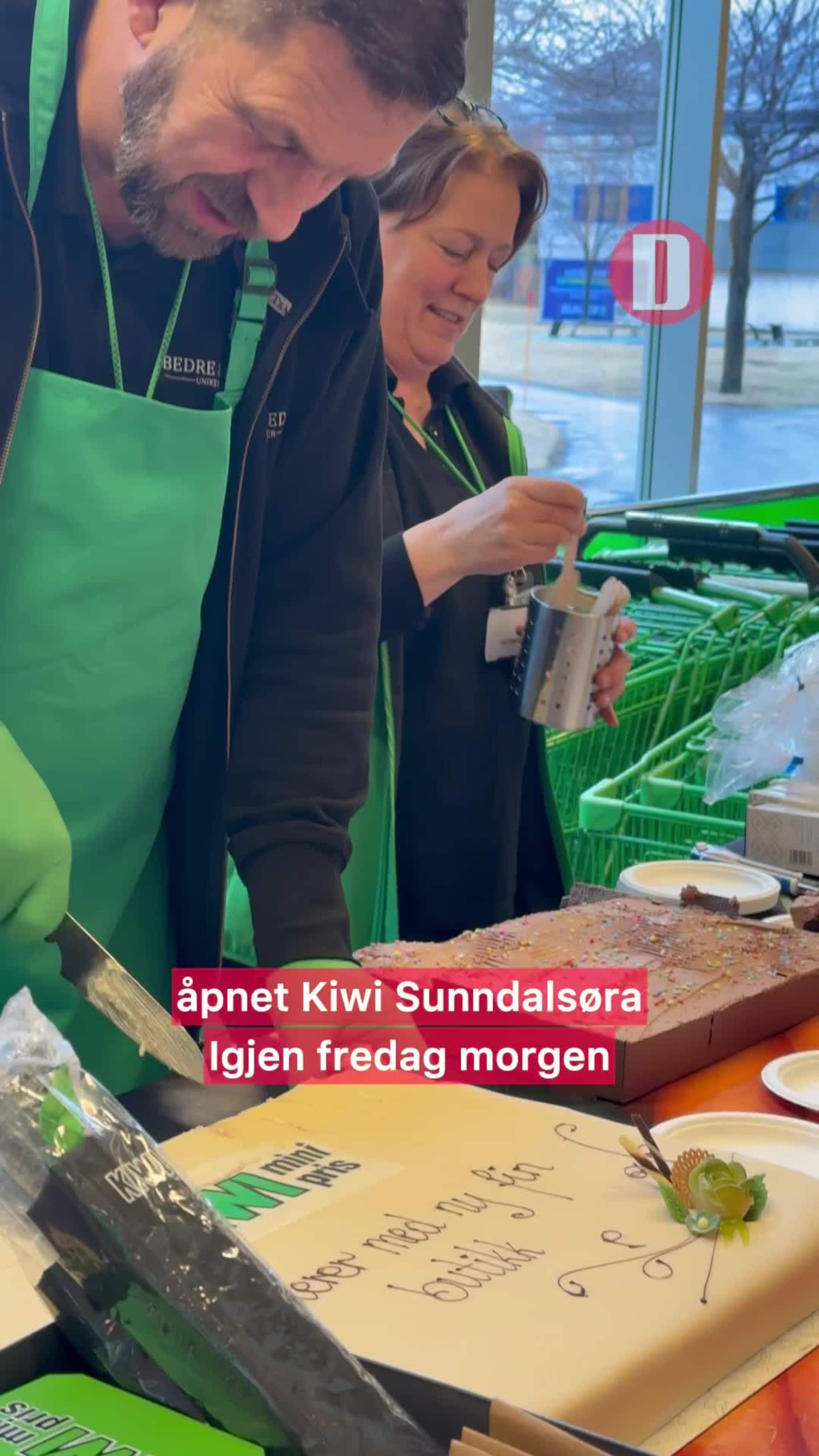 Nyåpning på Kiwi Sunndalsøra