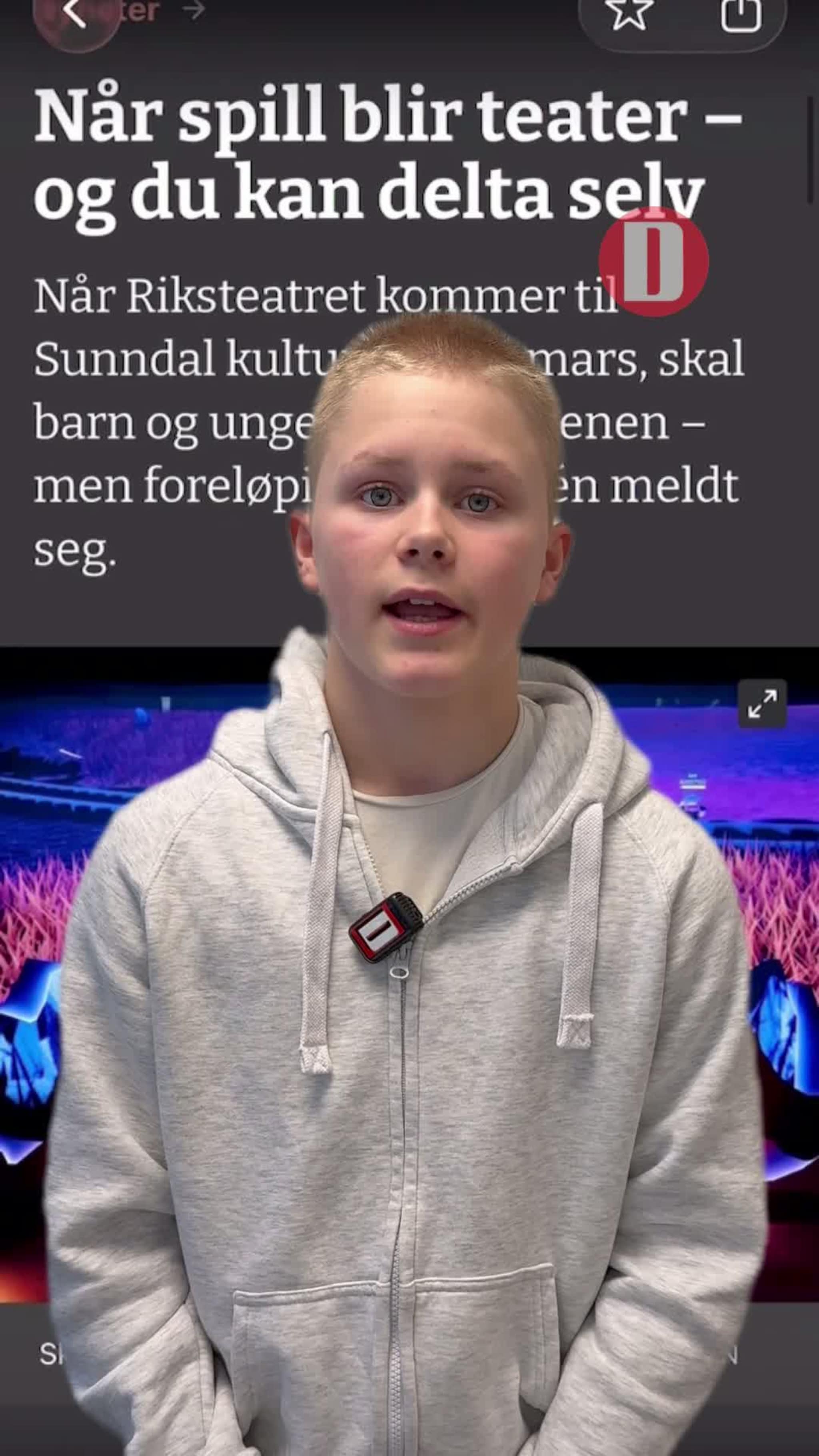 Liker du Roblox? Og hva med å spille teater samtidig?
