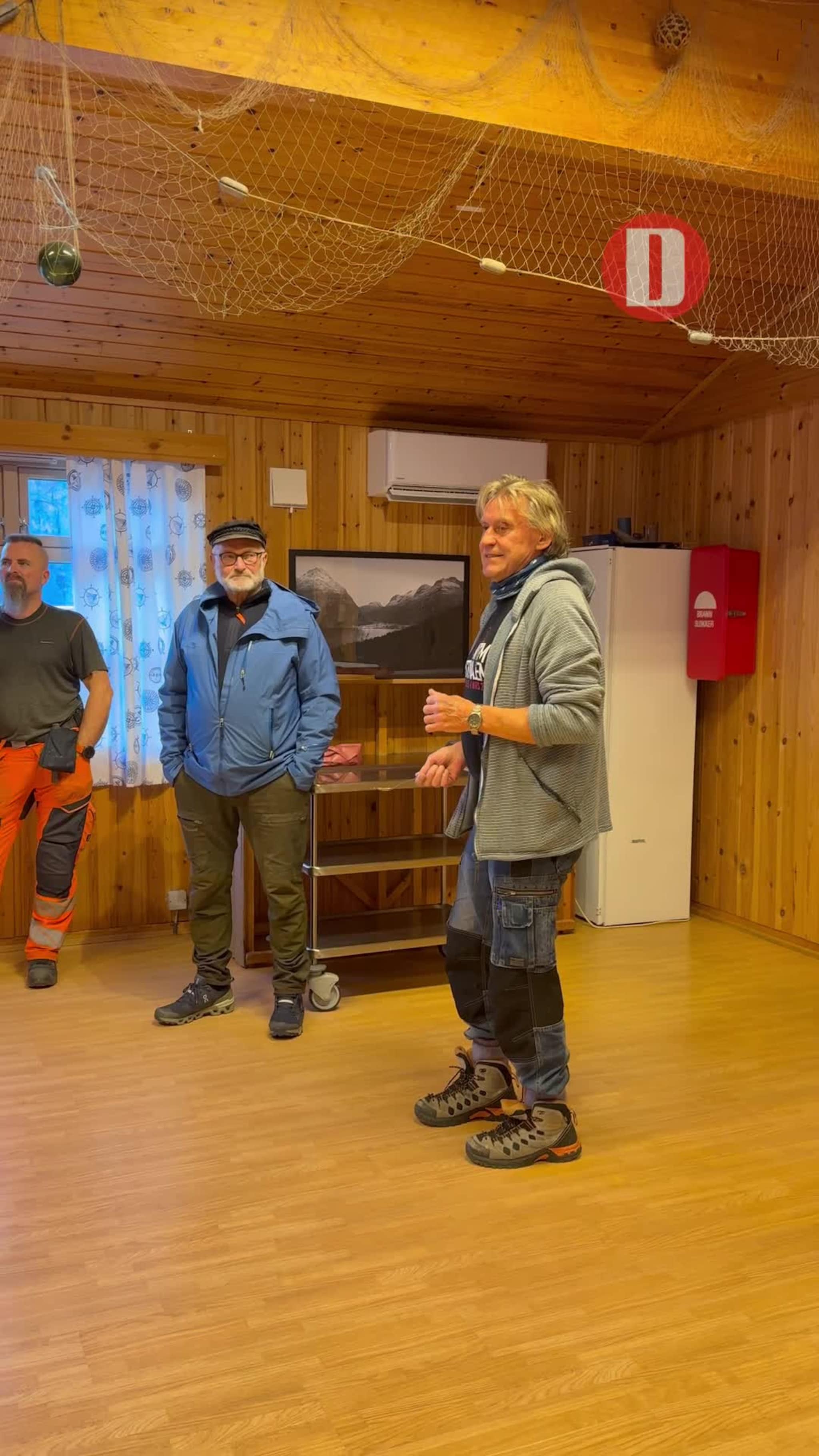 Tirsdag ble den nye badstua ved småbåthavna markert åpnet.