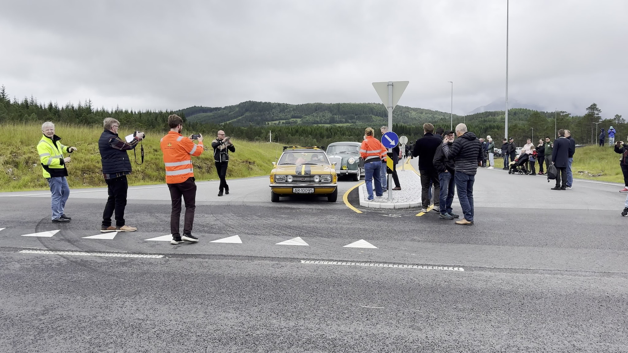 Strekningen Betna-Hestneset på E-39 i Heim er åpnet