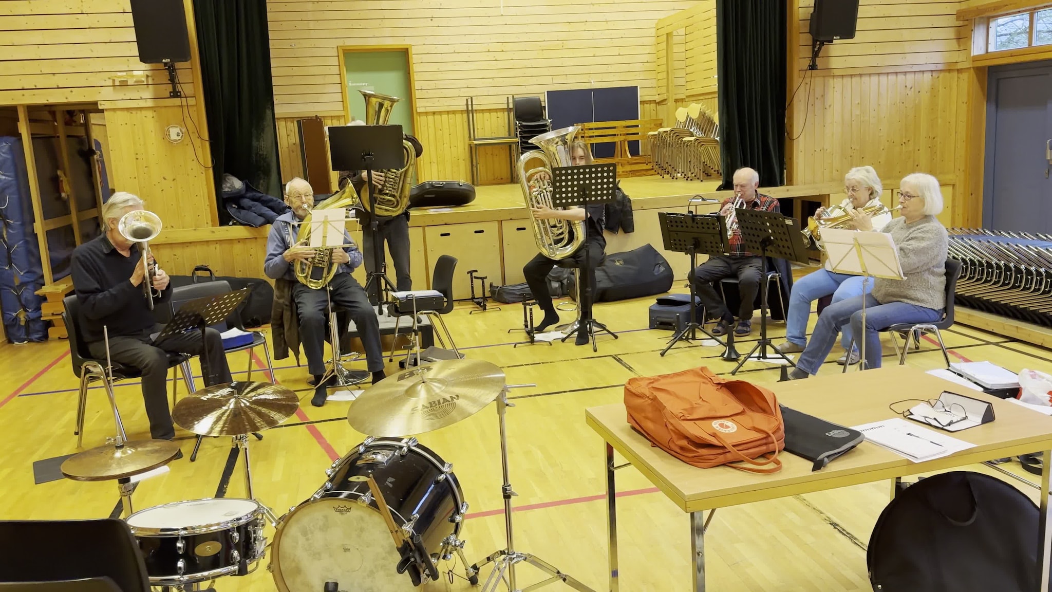 Trollheimsbrass øver inn Skogtrollet