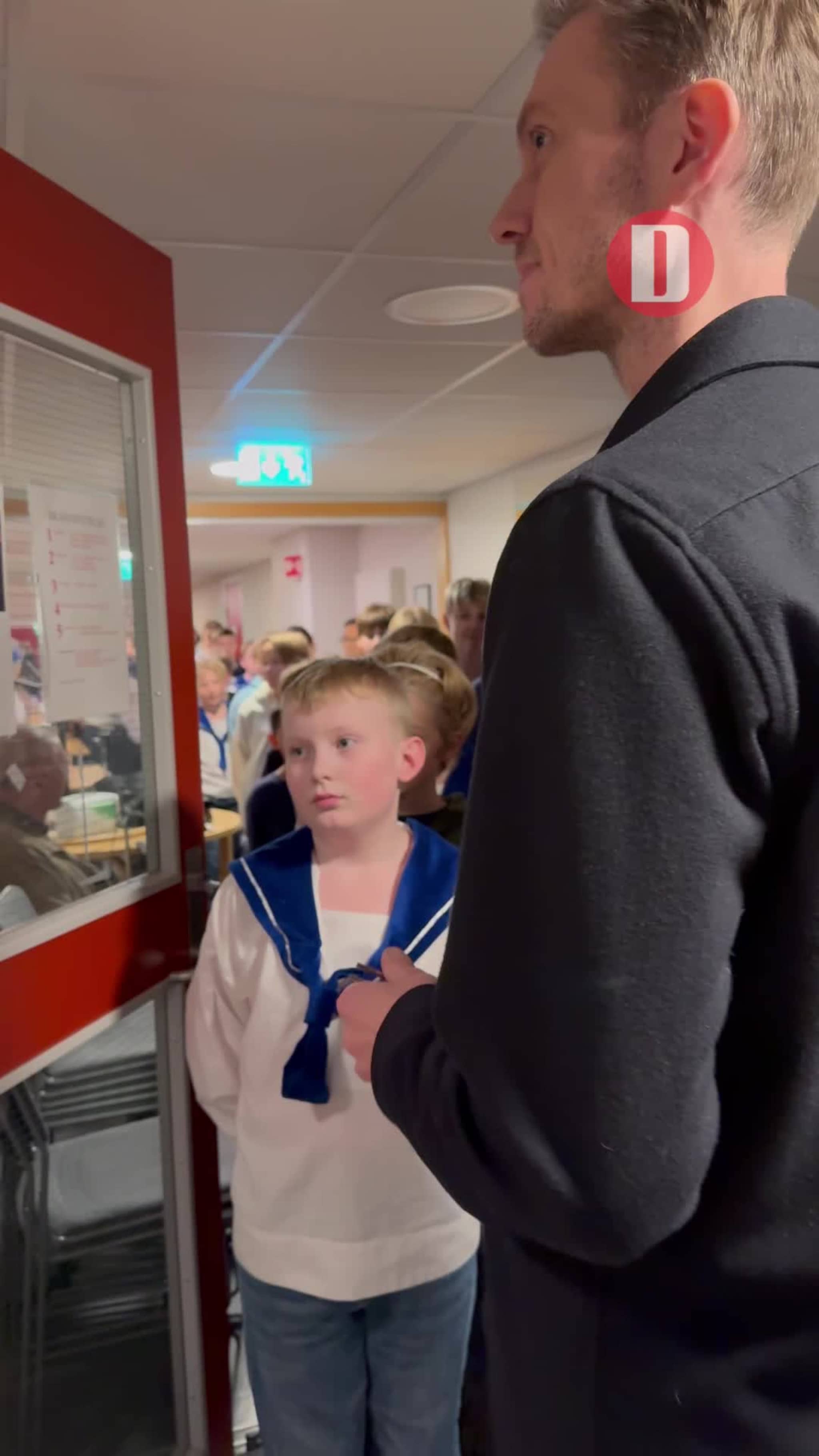 Skulle være en minikonsert Men hele koret kom