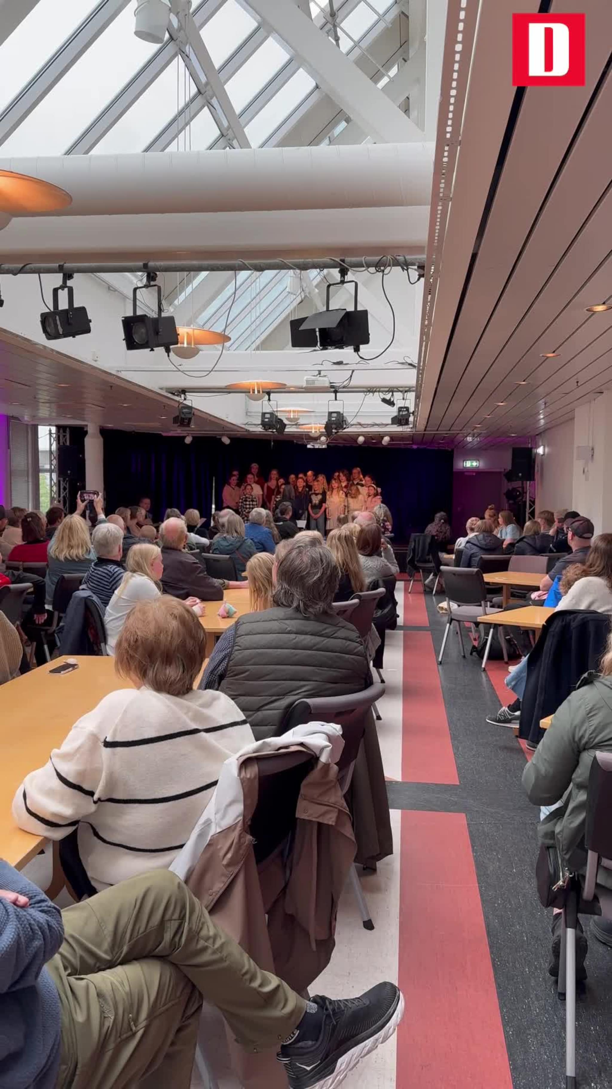 Kulturskoleelevene holdt sommerkonsert i Støgu