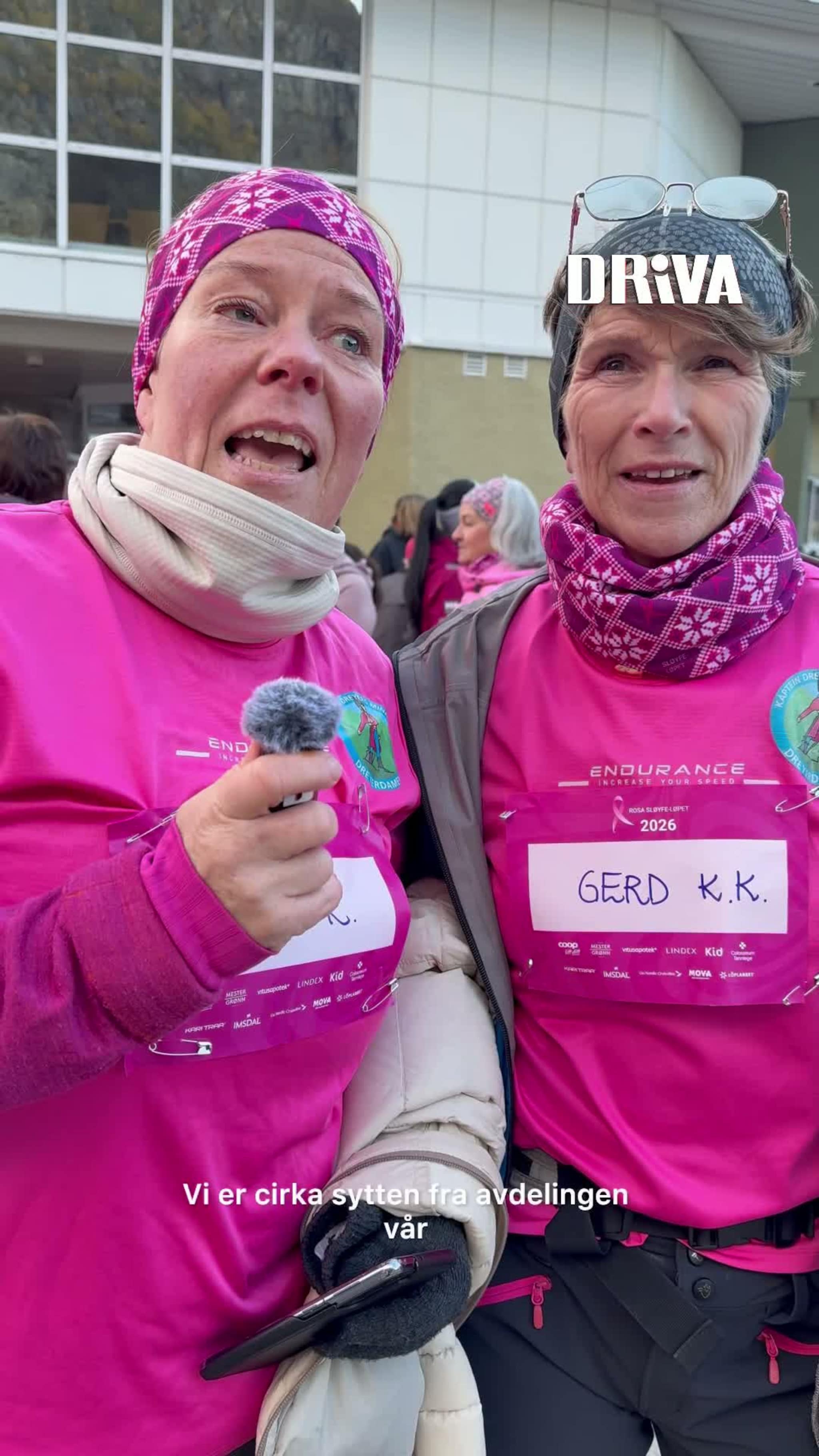 Mandag ble det første offisielle Rosa sløyfe-løpet arrangert på Sunndalsøra.