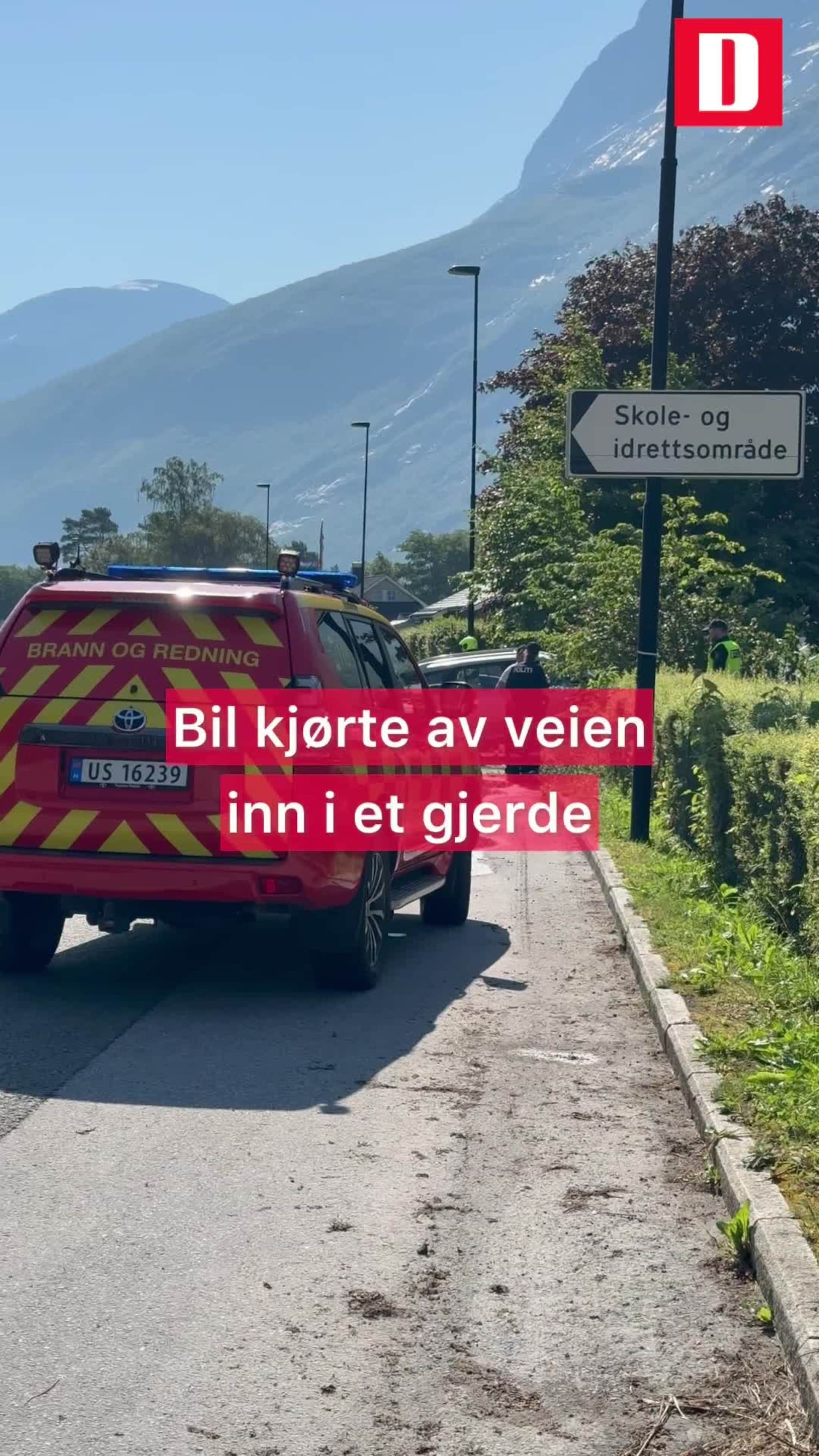 Statens vegvesen melder om en trafikkulykke ved Presthagan langs riksveg 70 på Sunndalsøra onsdag formiddag