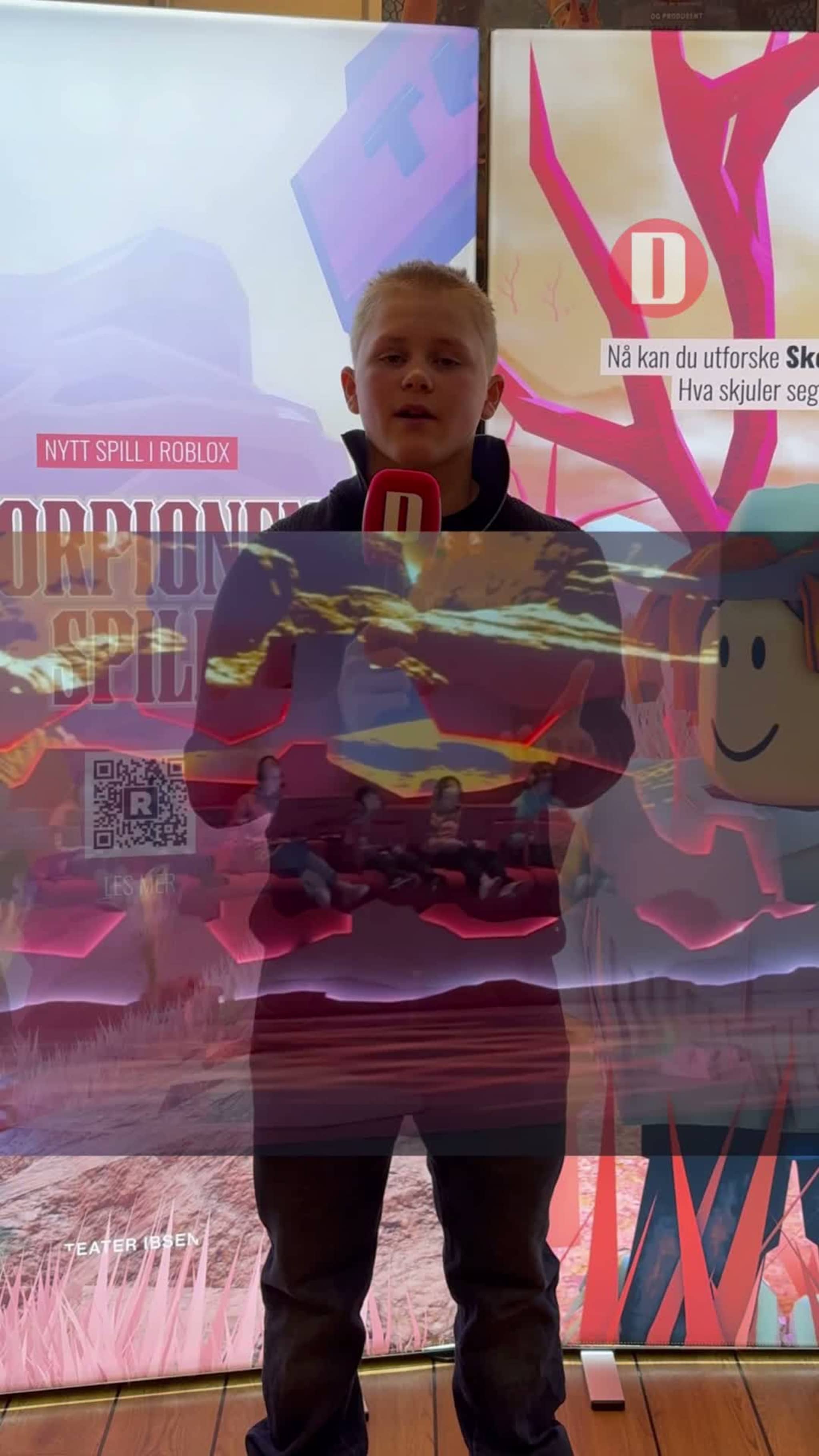 Roblox ble teater – og disse fikk være med