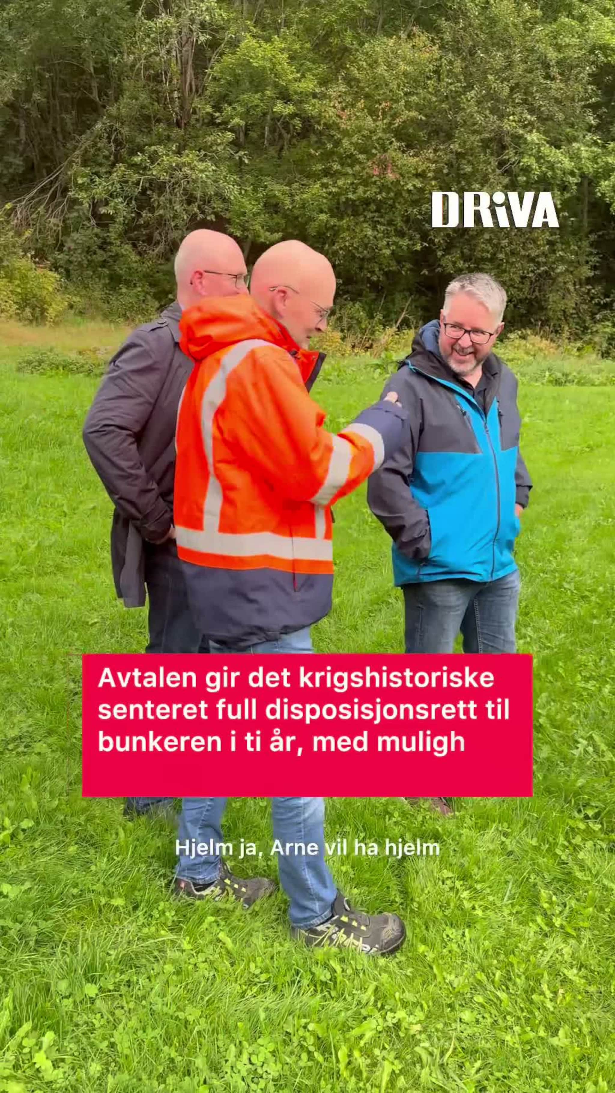 Espen Flaa Bolstad må tømme og rive ut store deler av kommandobunkeren før den kan fylles med lokal krigshistorie og veteranfortellinger.
