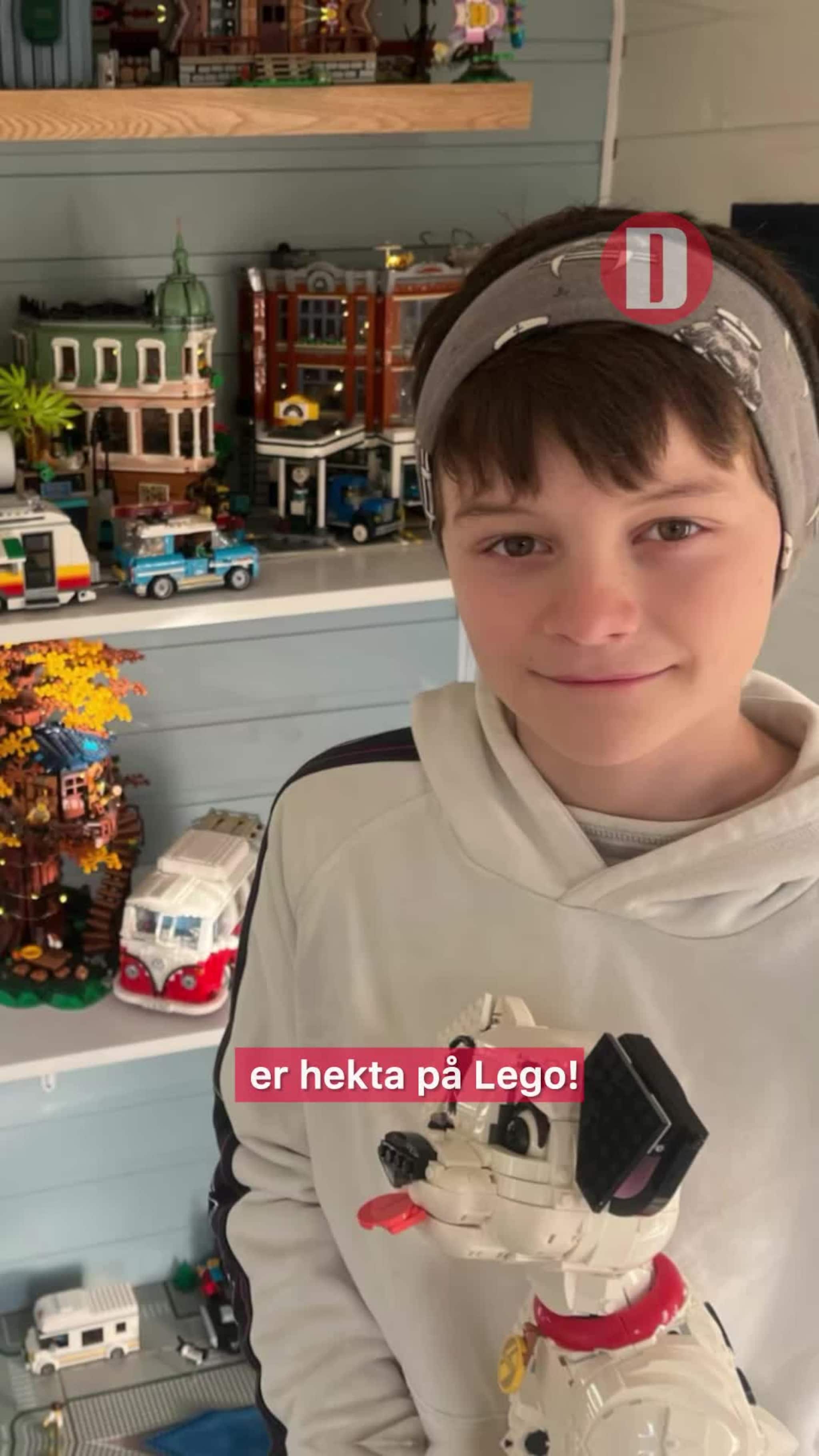 Sander (11) fra Eidsvåg er hekta på Lego!