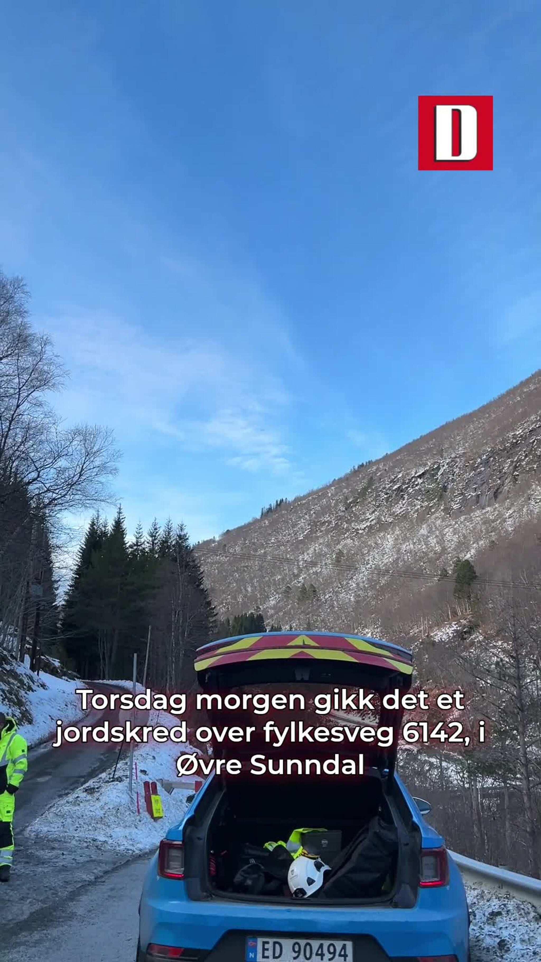 Jordskred i Øvre Sunndal