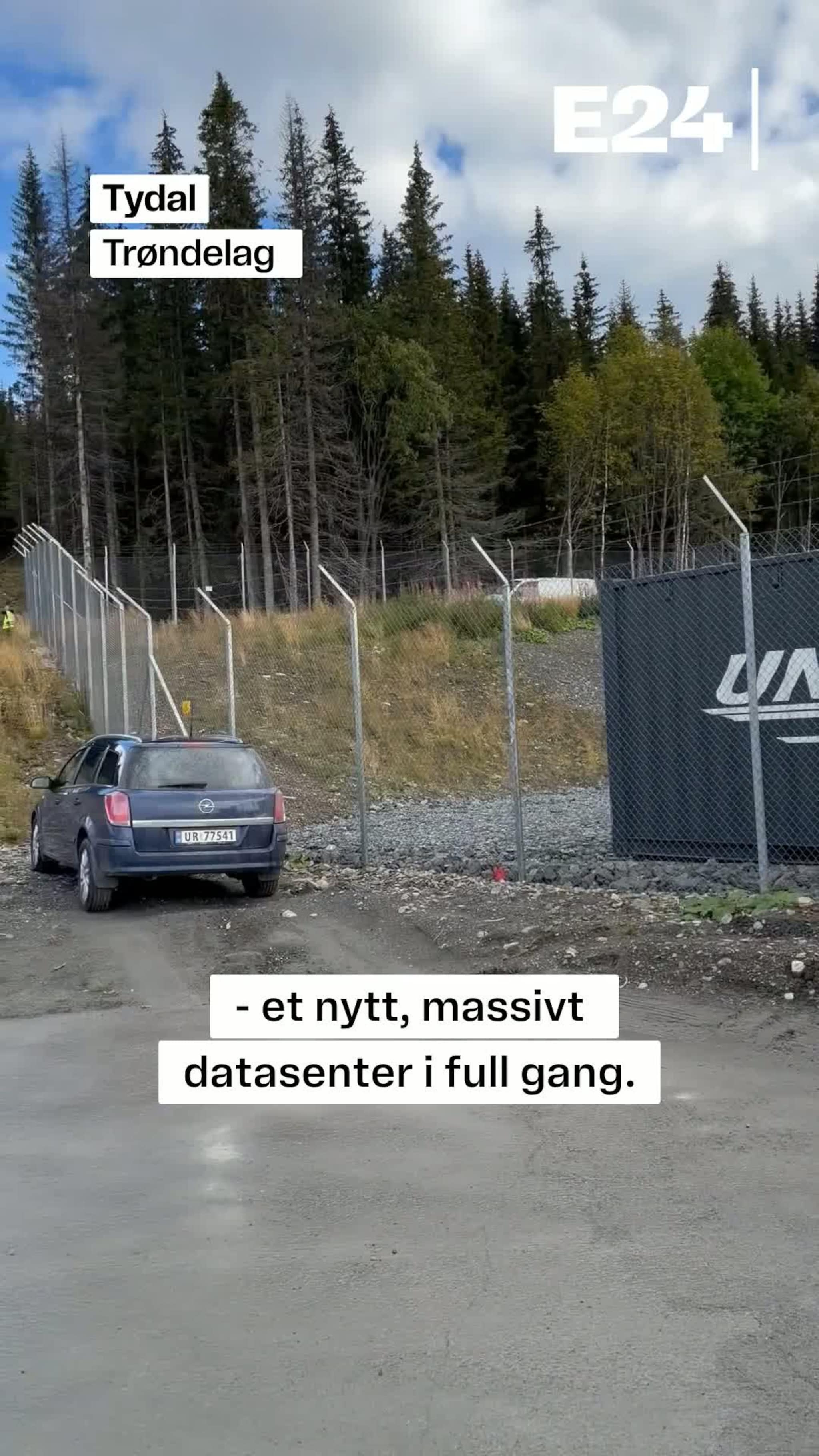 – Her bygges Nordens største batteri