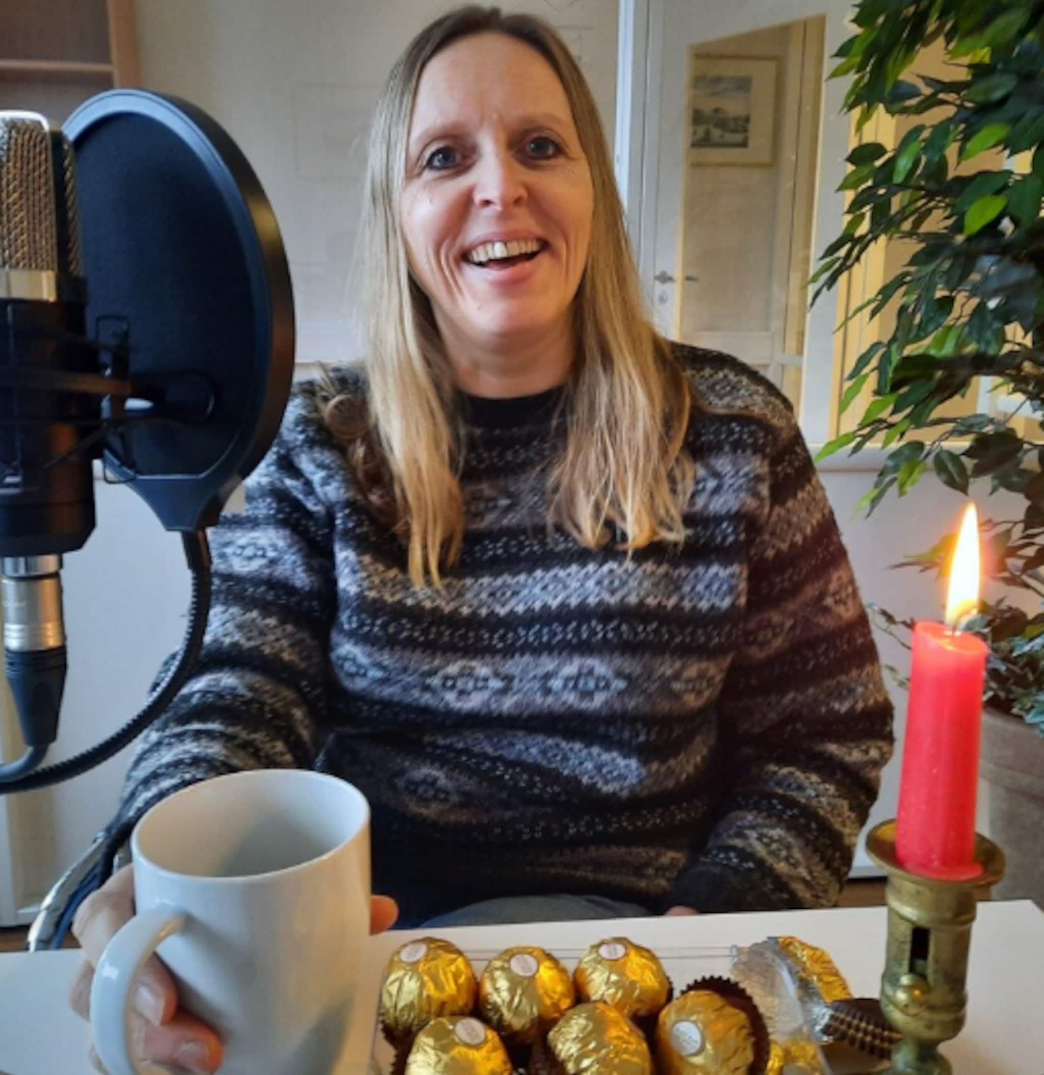 Firebarnsmora Hildegunn er opptatt av å sjå andre