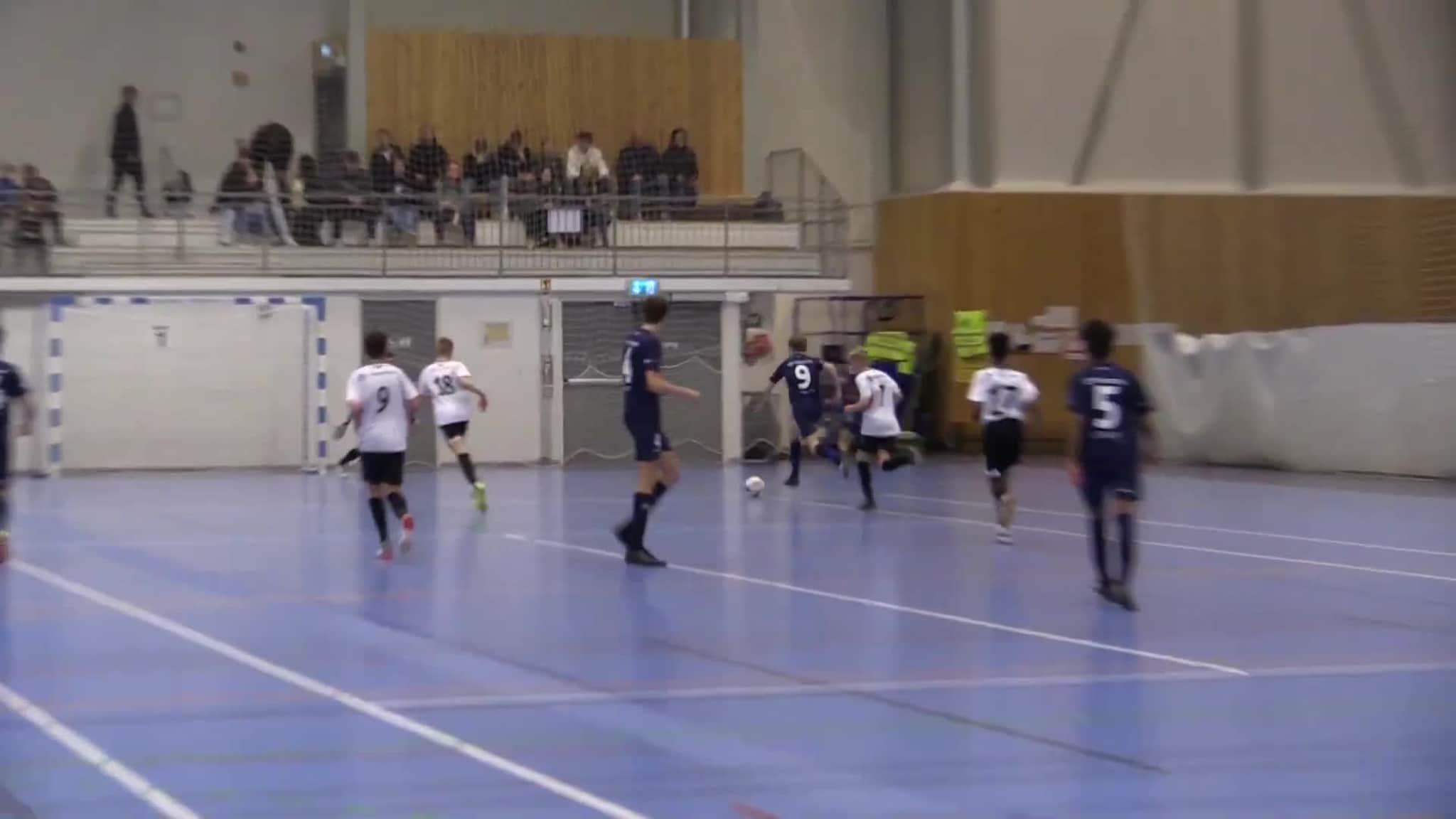 Måløy vann klasse G14 under KM Futsal 2022.
