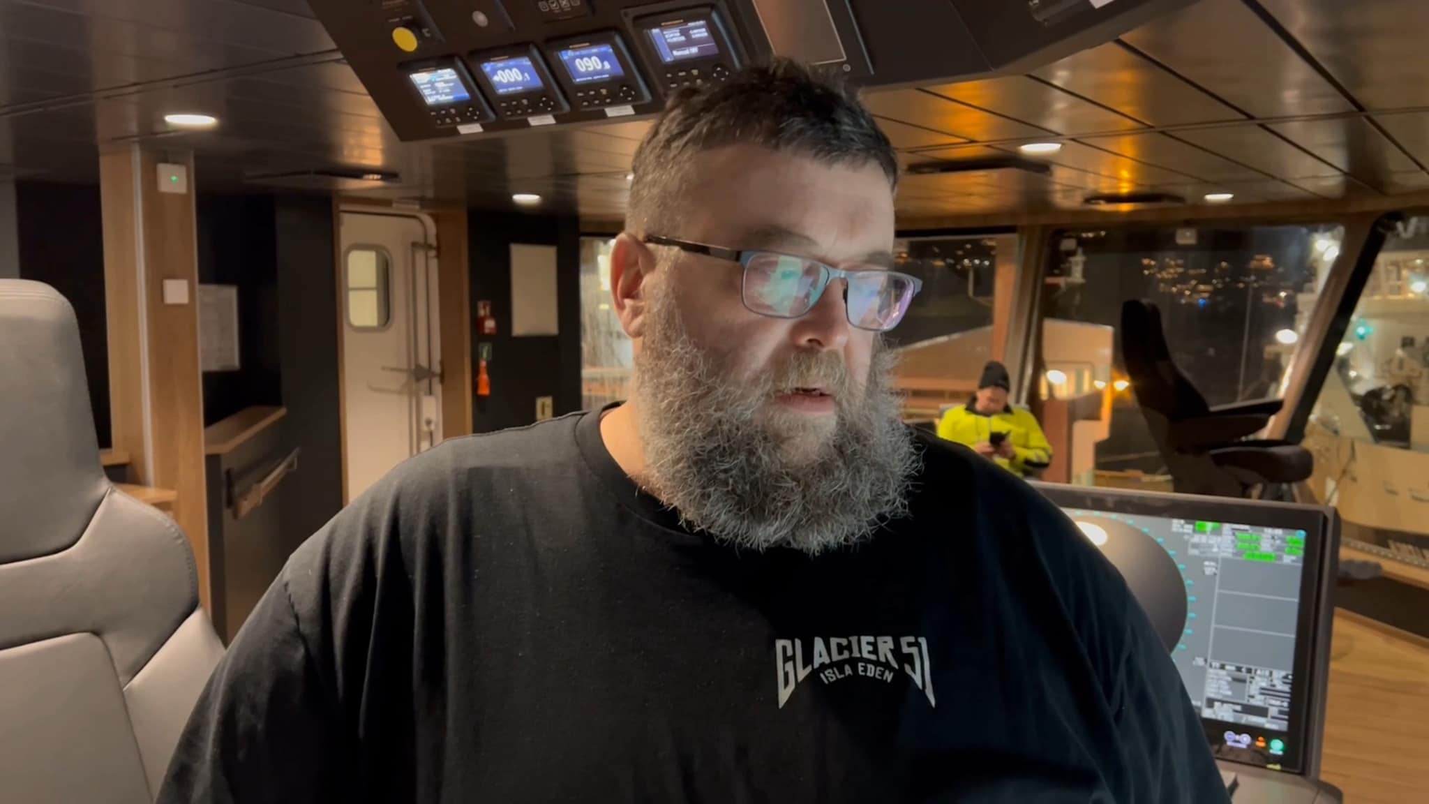 Skipper Darren forteller om sin opplevelse av prosjektet