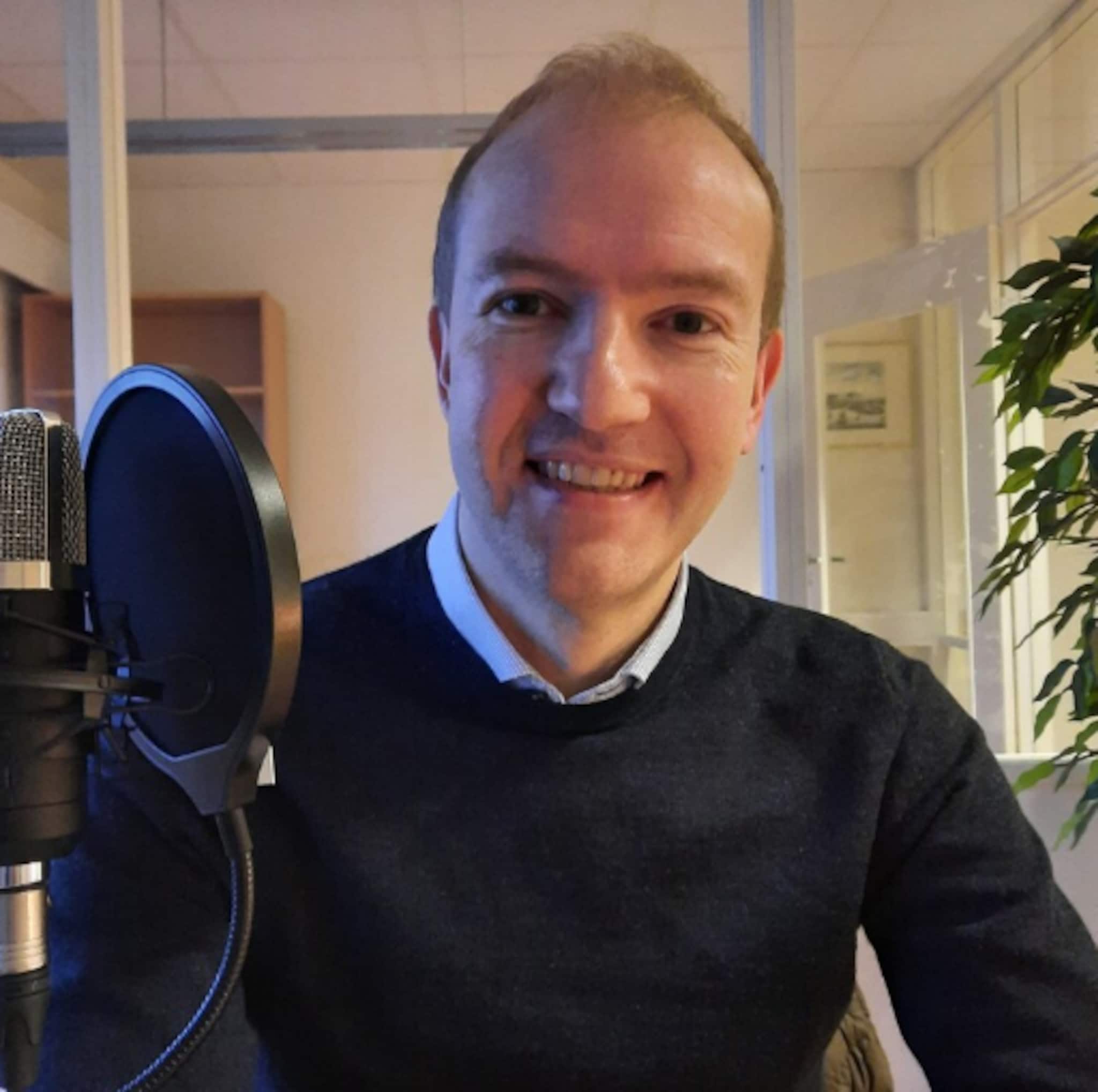 Geir Arne fortel om dei mange interessene sine
