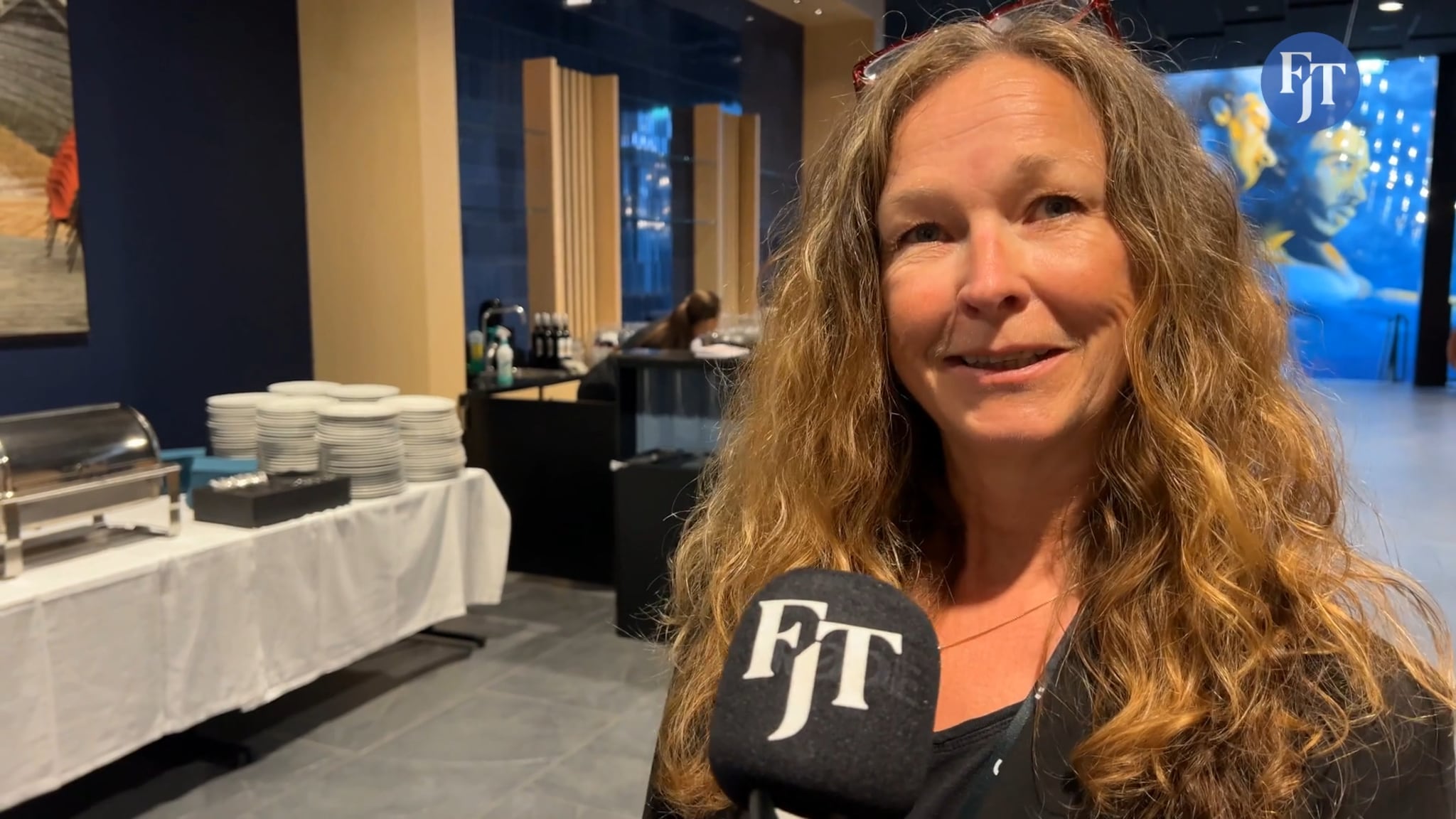 Ellen Merete Våge har ein viktig jobb på valvaka